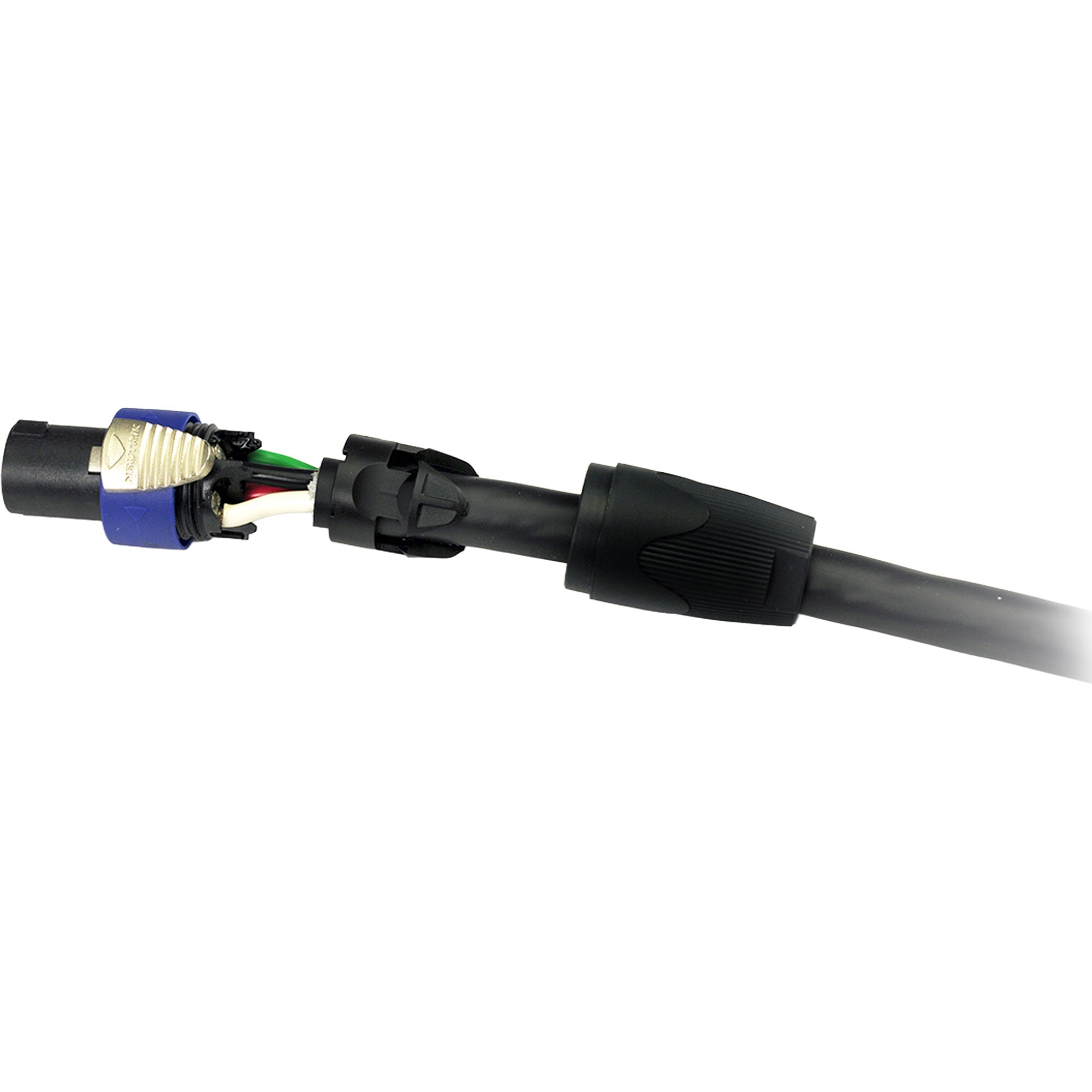Whirlwind NL4-050 MultiLine Speaker Cable NL4 SpeakOn Connectors (50')