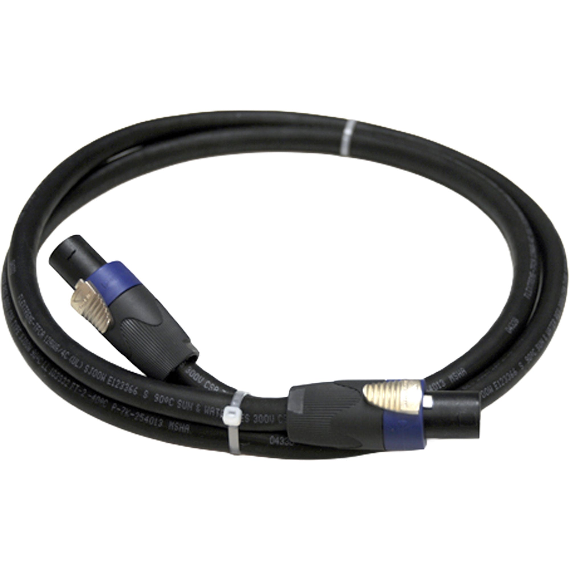 Whirlwind NL4-075 MultiLine Speaker Cable NL4 SpeakOn Connectors (75')