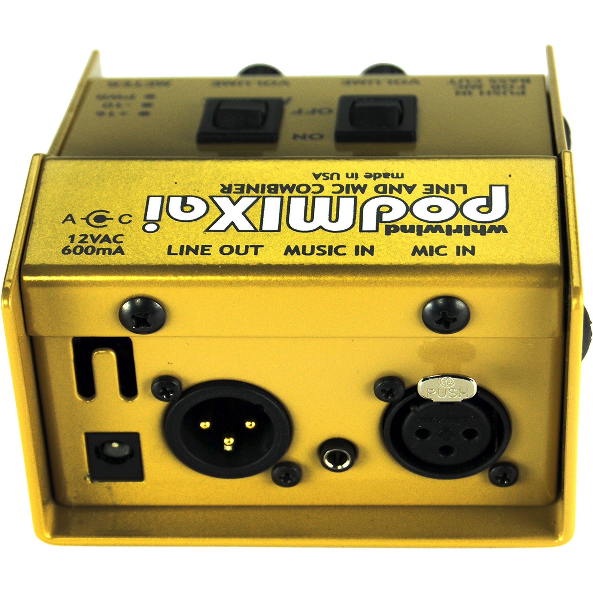 Whirlwind PodMIXai Mixer