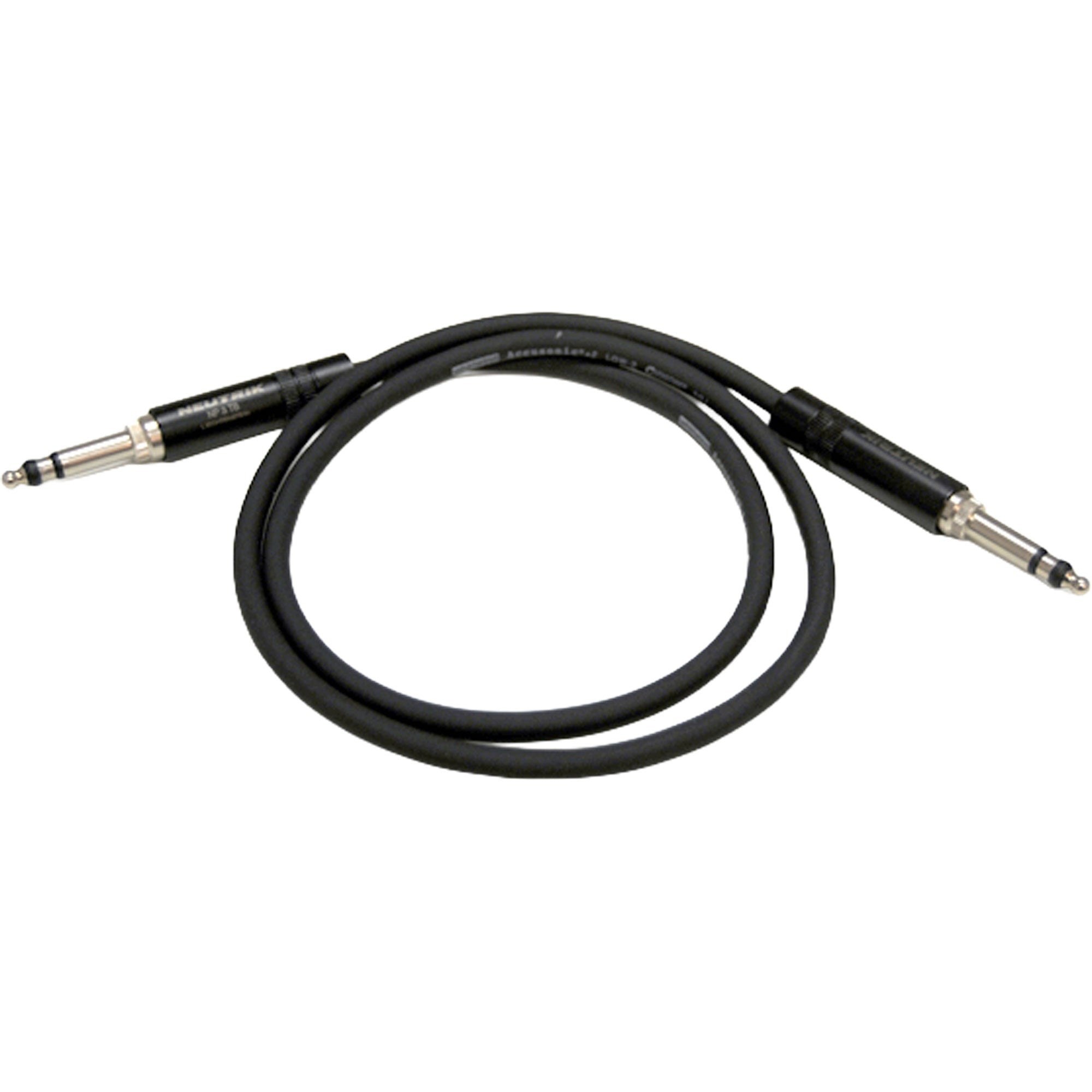 Whirlwind PLFB2 Longframe Patch Cable (Black, 2')