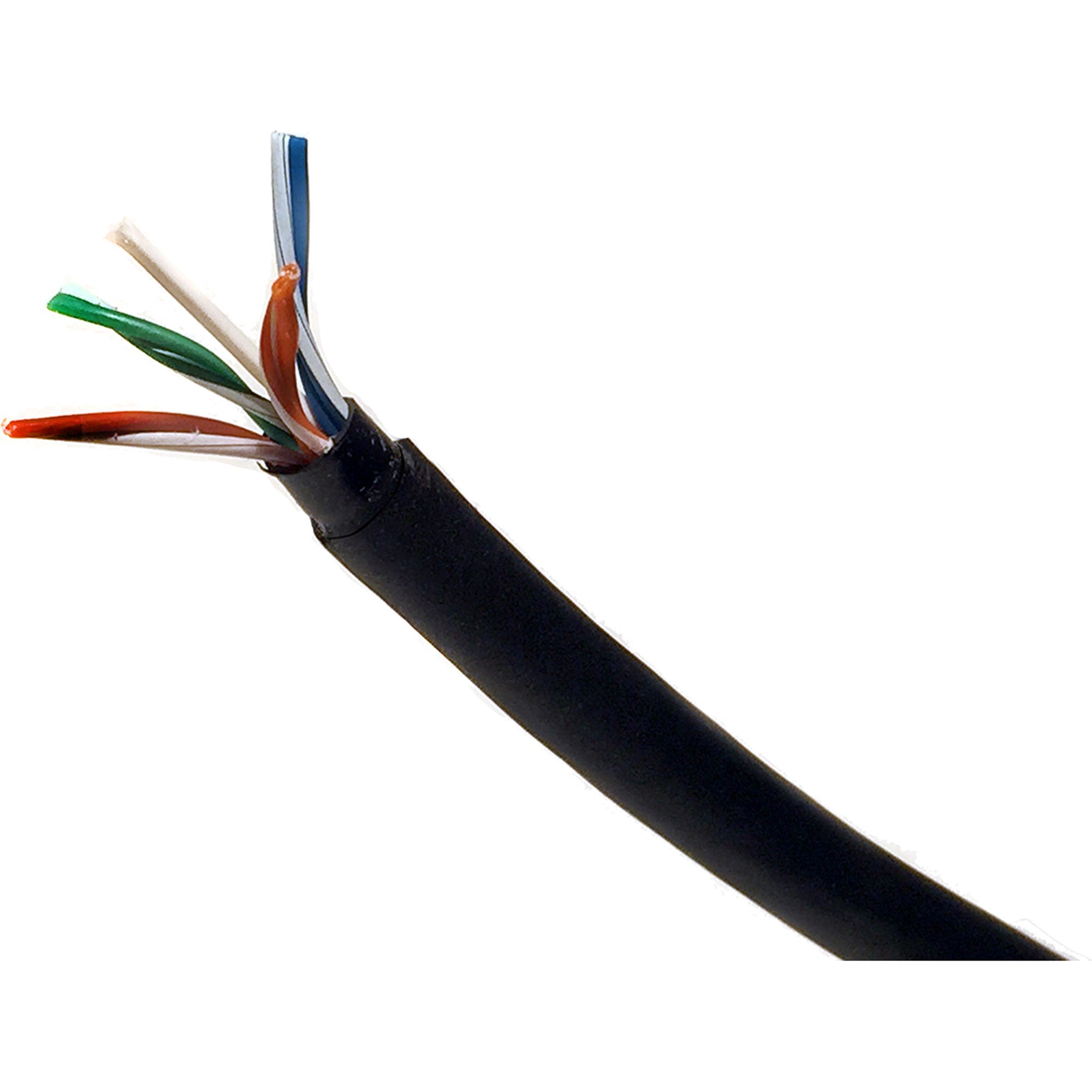 Whirlwind WCAT5ET Bulk Cat5e Cable (Black, By the Foot)