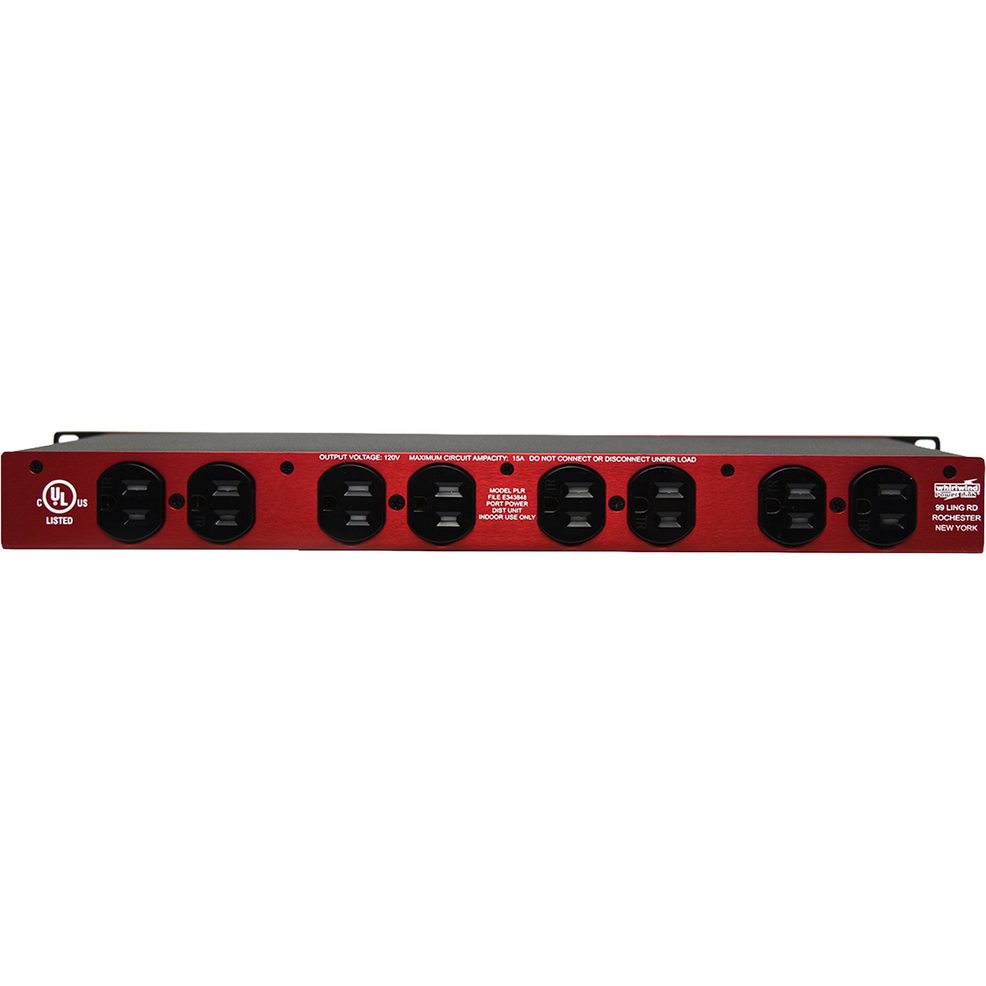 Whirlwind PLR-PS1 Power Link 1U PowerCon 20A PLR Power Strip