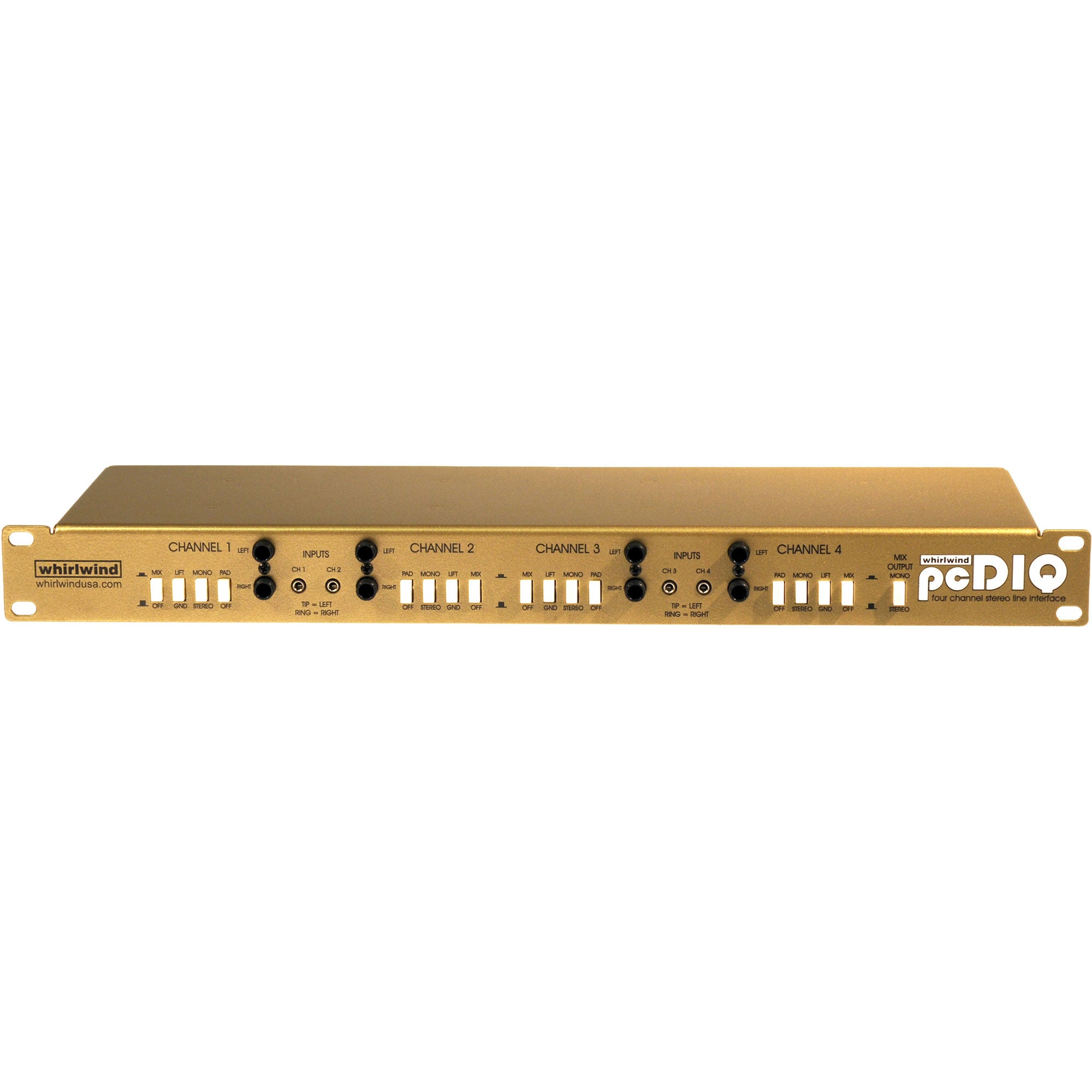 Whirlwind pcDIQ 4-Channel Direct Box