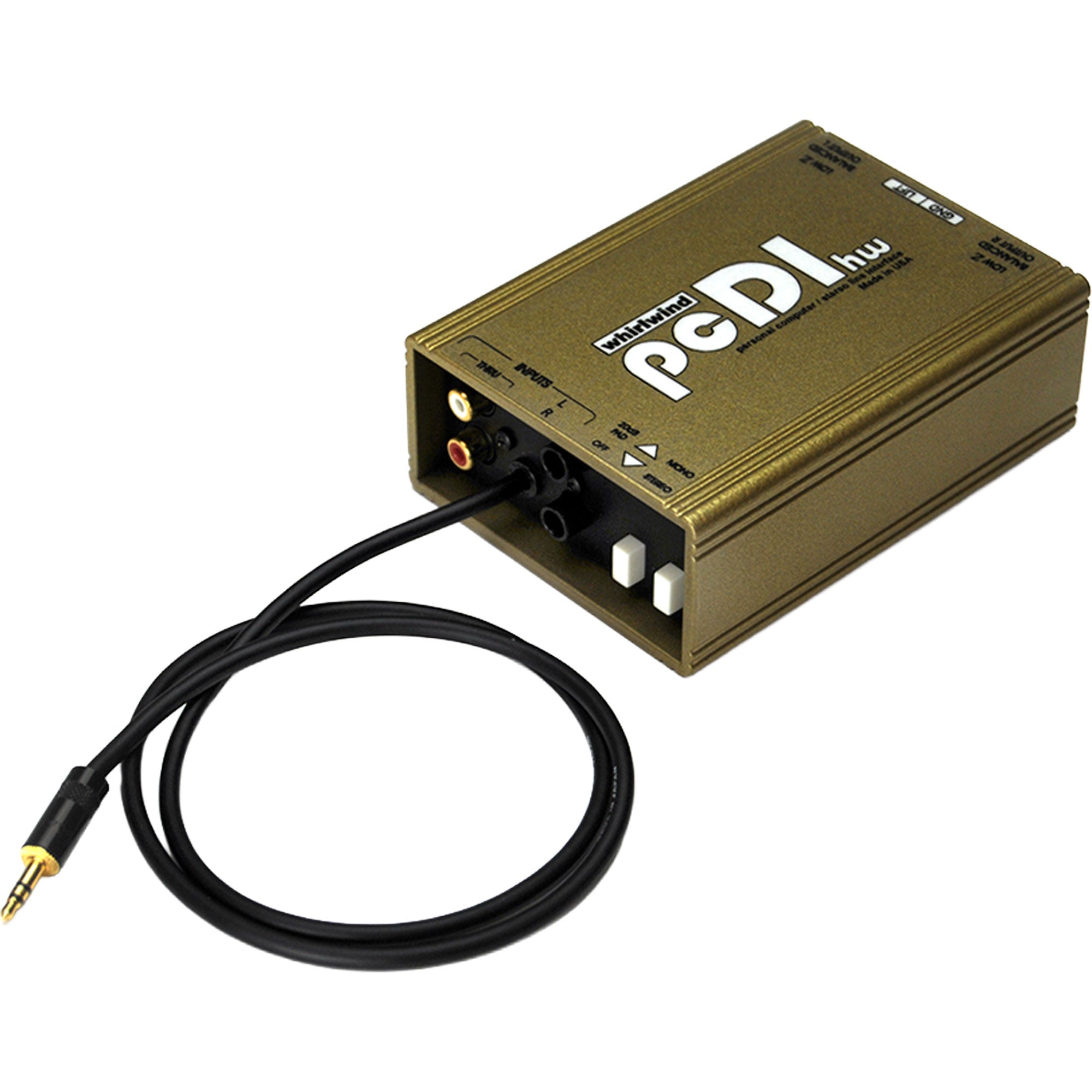 Whirlwind pcDIhw Stereo Direct Box (Hardwired)