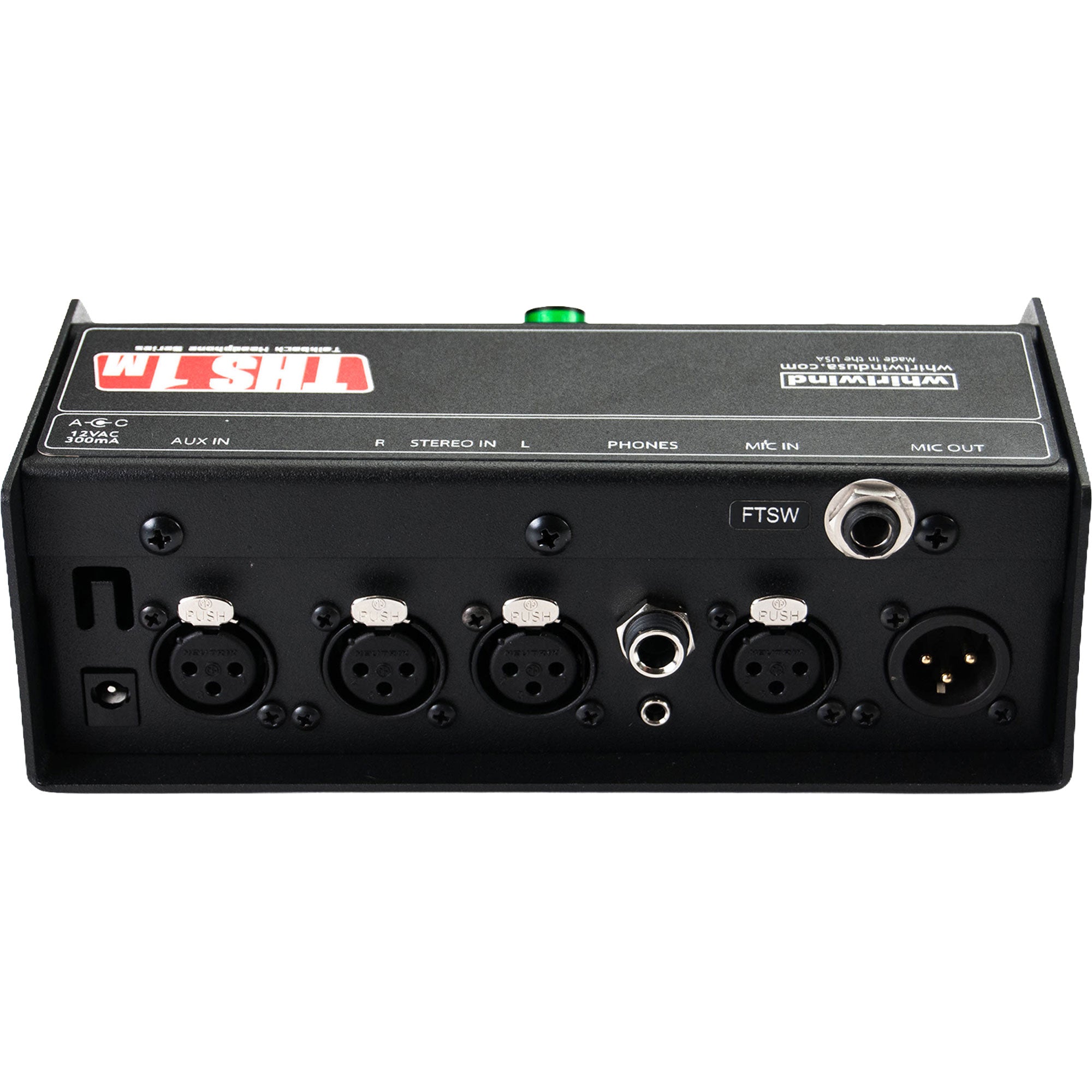 Whirlwind THS 1 Talkback Headphone Box (Push to Mute)