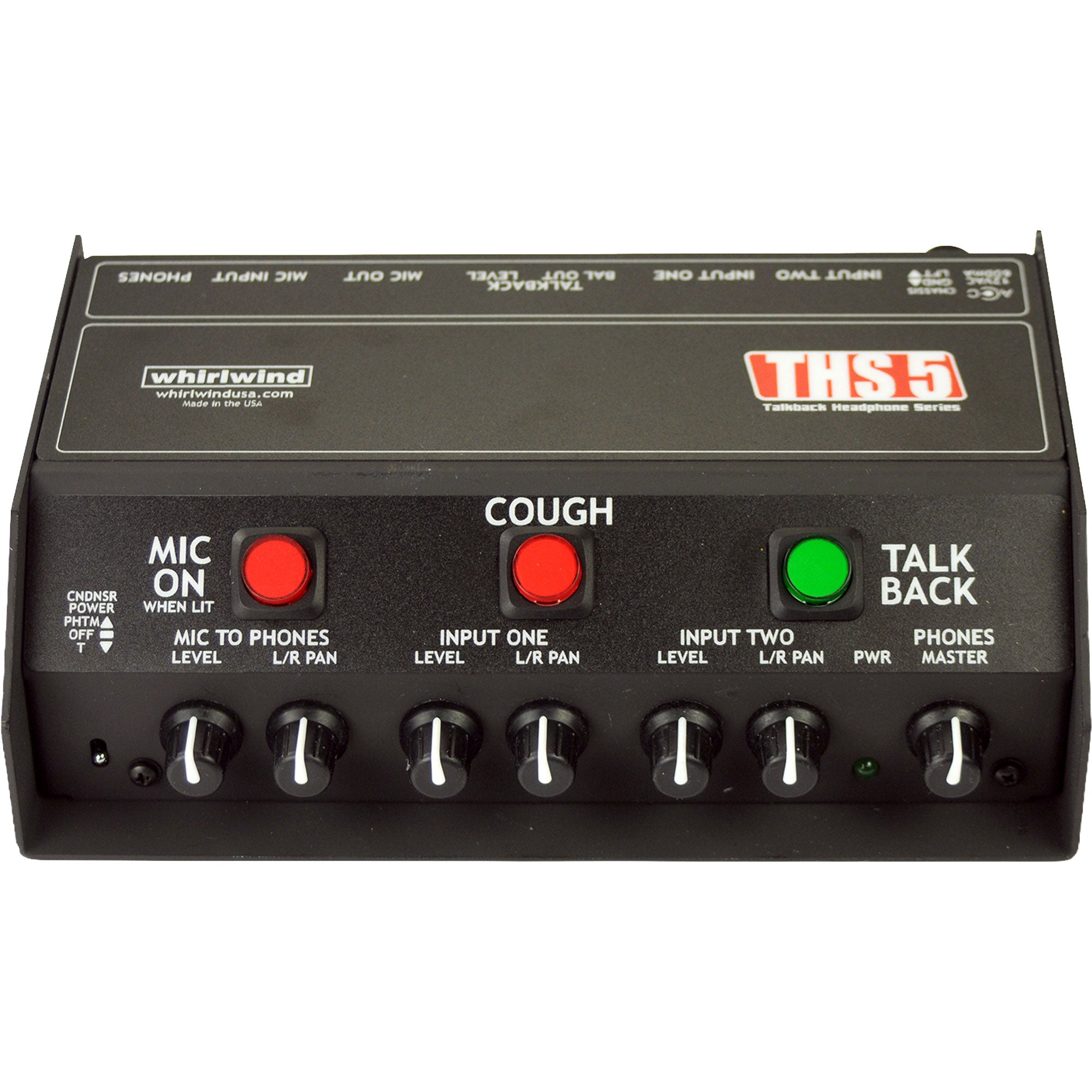 Whirlwind THS 5 Talkback Headphone Box