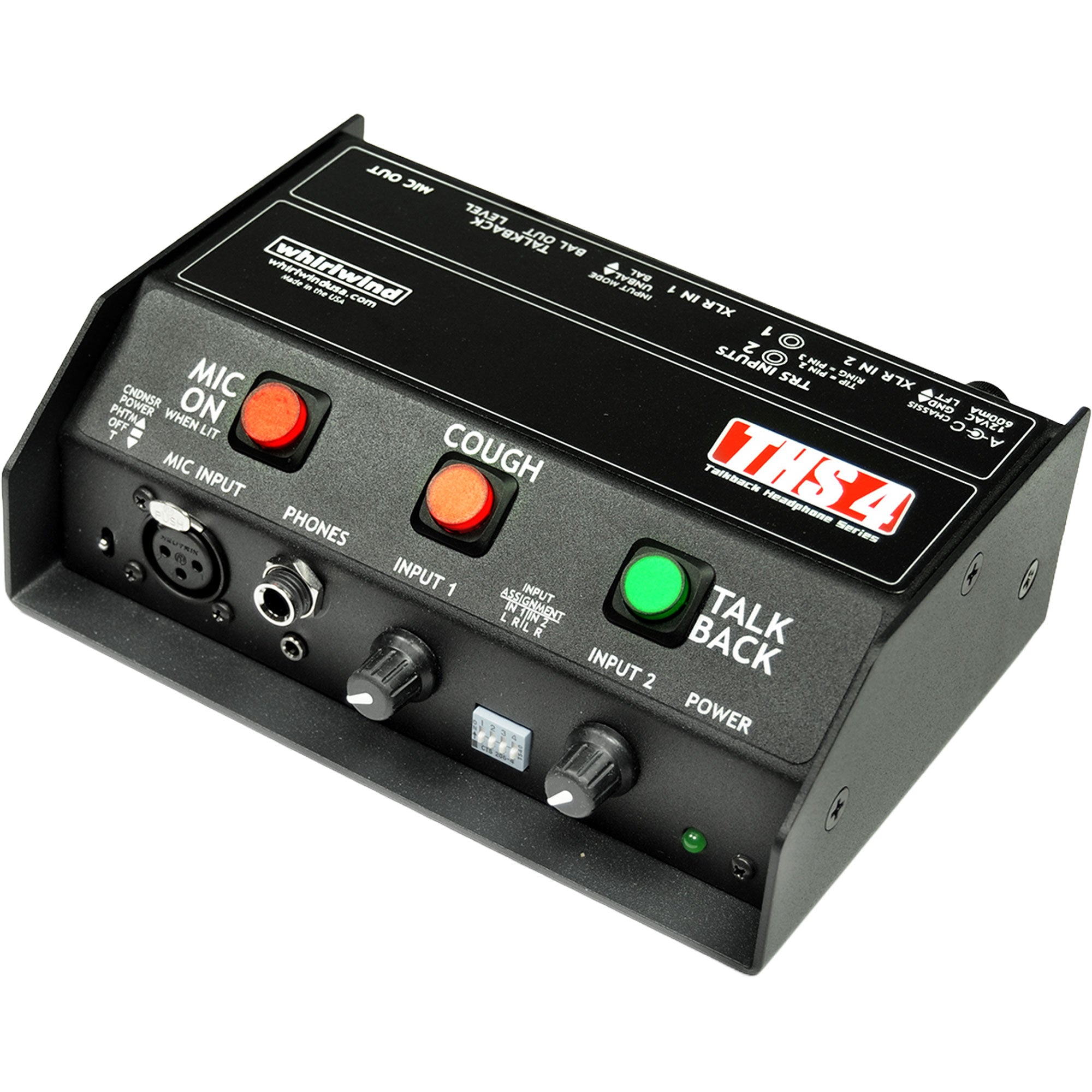 Whirlwind THS 4 Talkback Headphone Box