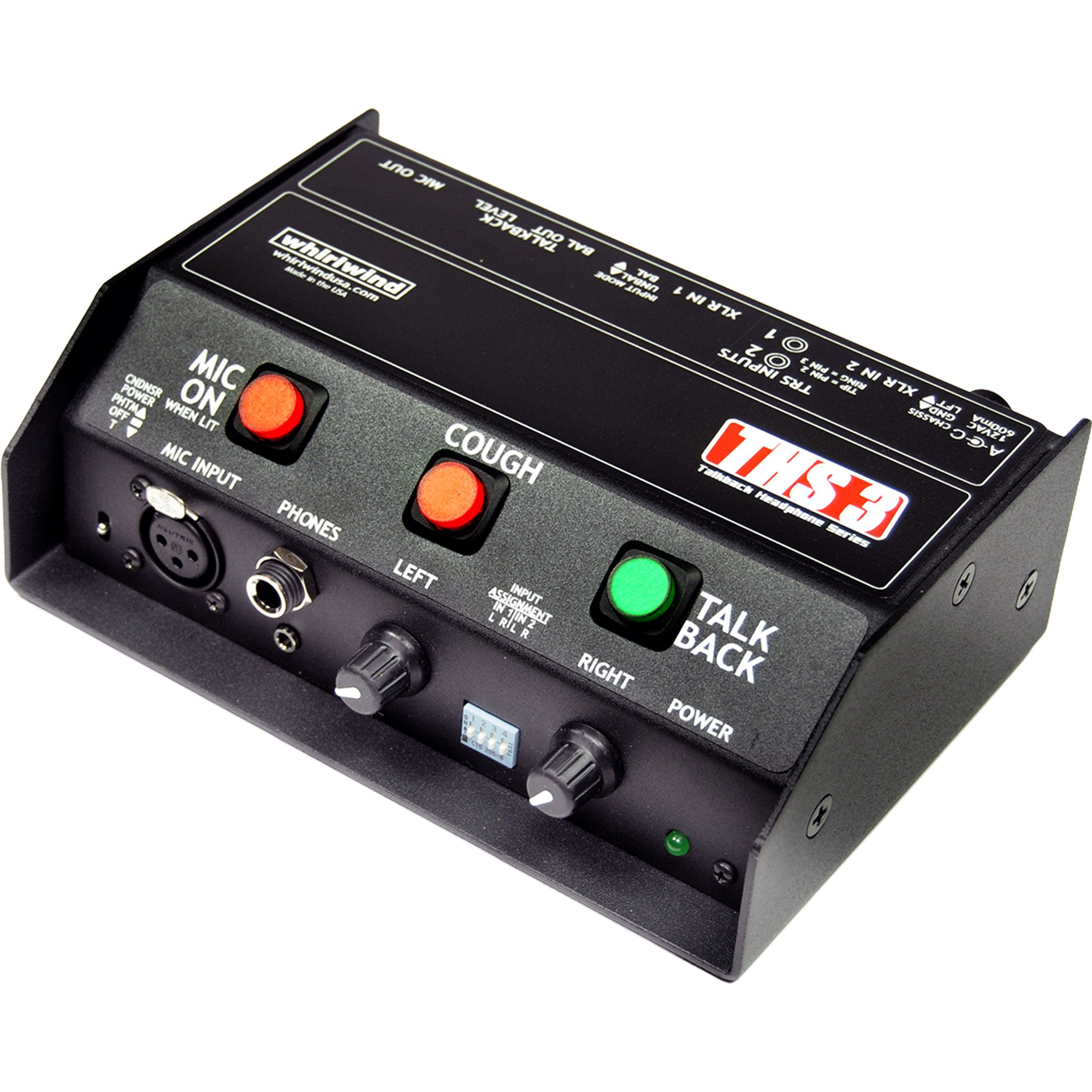 Whirlwind THS 3 Talkback Headphone Box
