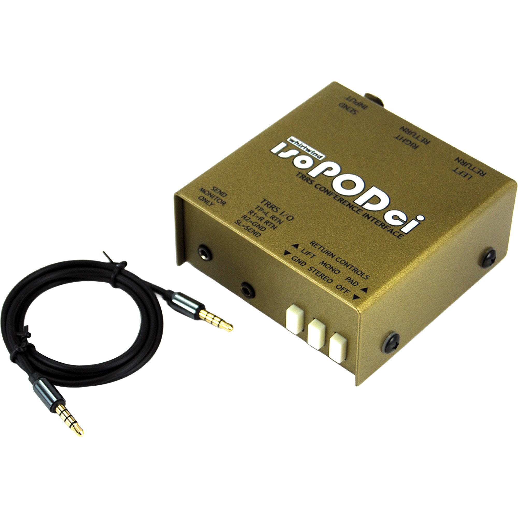 Whirlwind IsopodCI TRRS Conference Interface