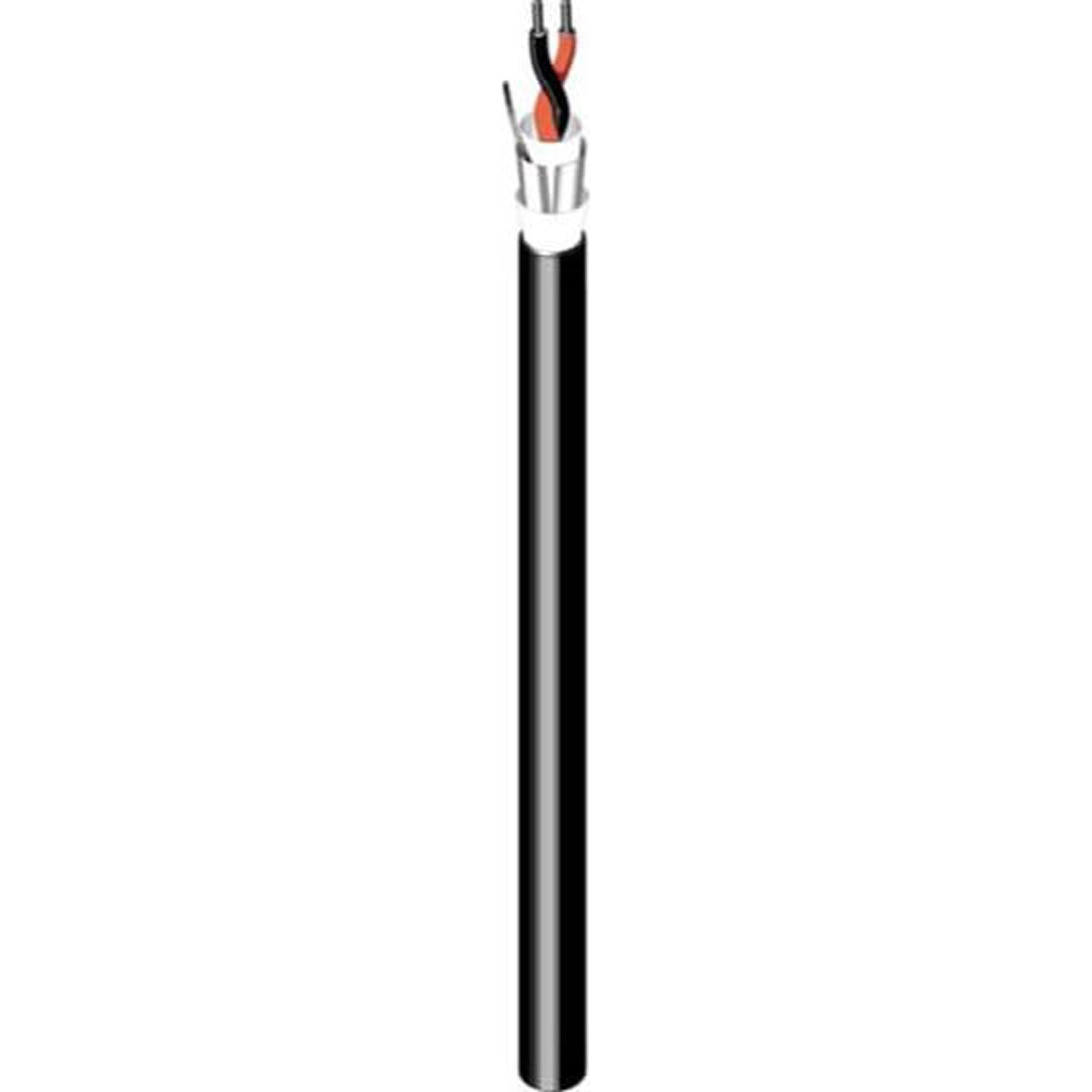 West Penn AQ295 Aquaseal 14/2 Shielded Speaker & Fire Alarm Wire (Black, 1000' Roll)