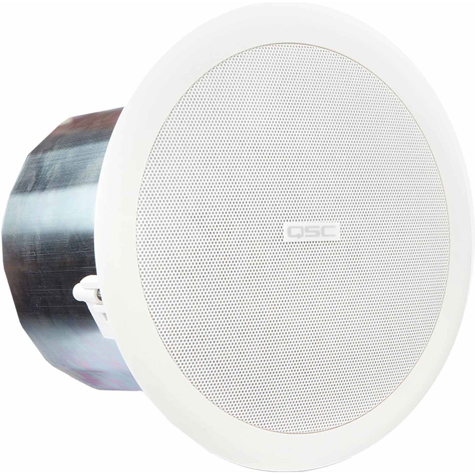 QSC AC-C8T AcousticCoverage 8" Two-Way Ceiling Loudspeaker (Each, White)