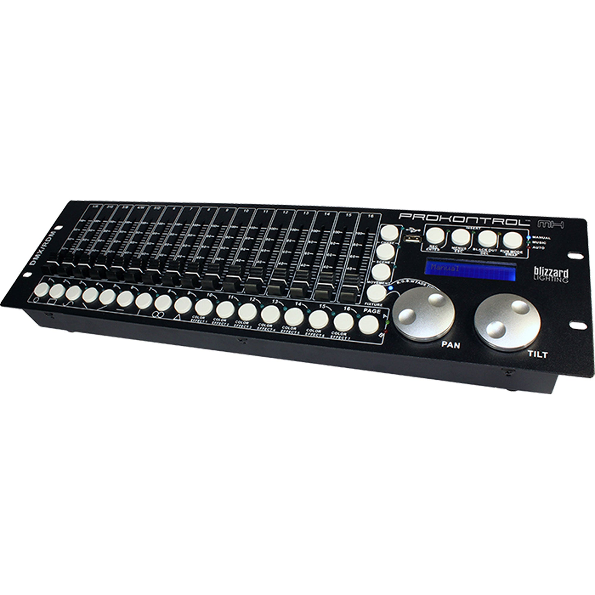 Blizzard ProKontrol MH Rack Mountable DMX Lighting Controller for Moving Head Fixtures
