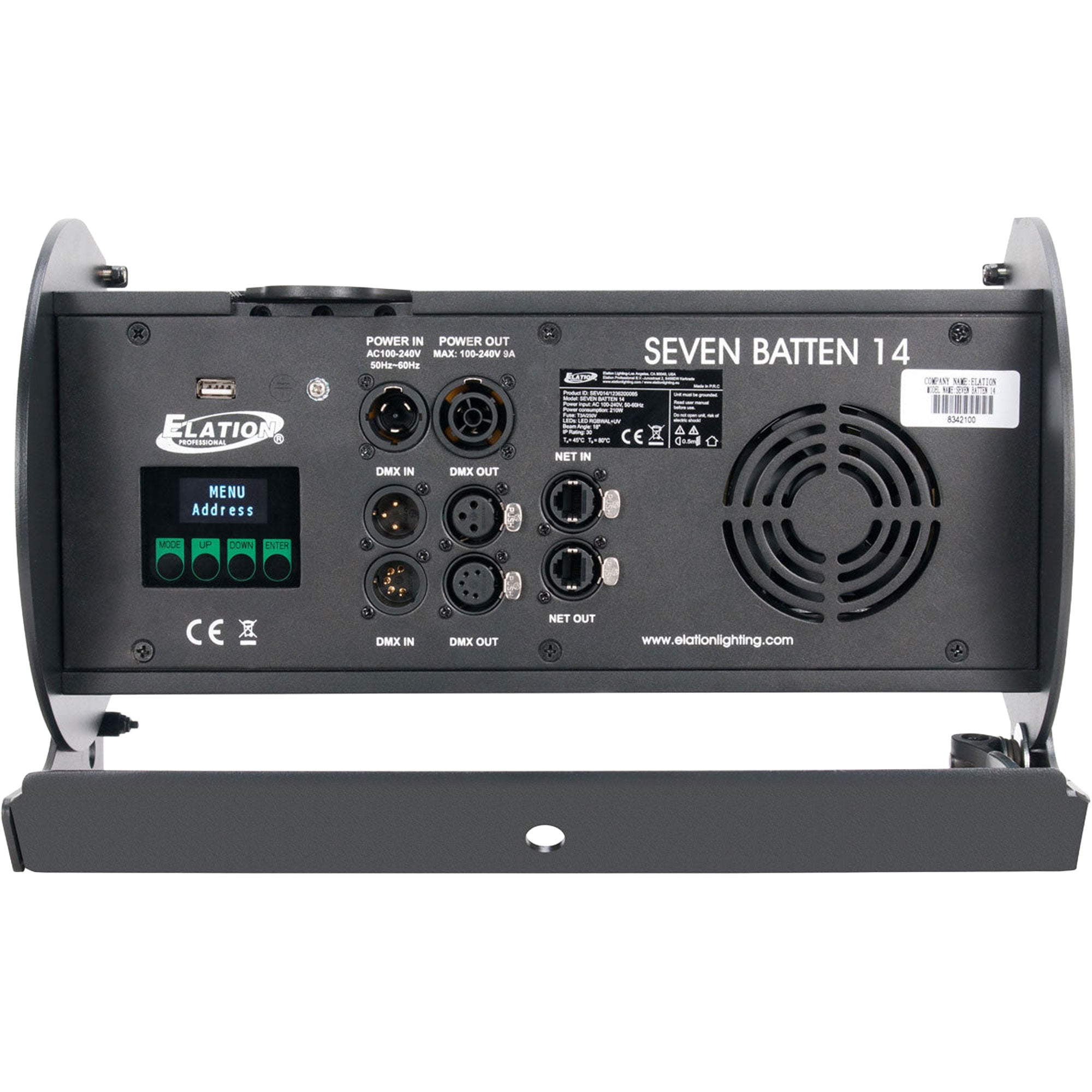 Elation SEVEN Batten 14 7-Color LED Batten Wash Fixture (1.2', RGBAW+Lime+UV)