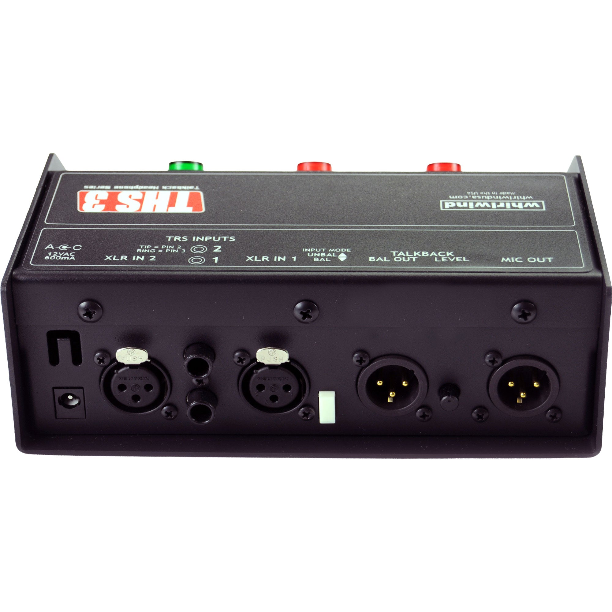 Whirlwind THS 3 Talkback Headphone Box
