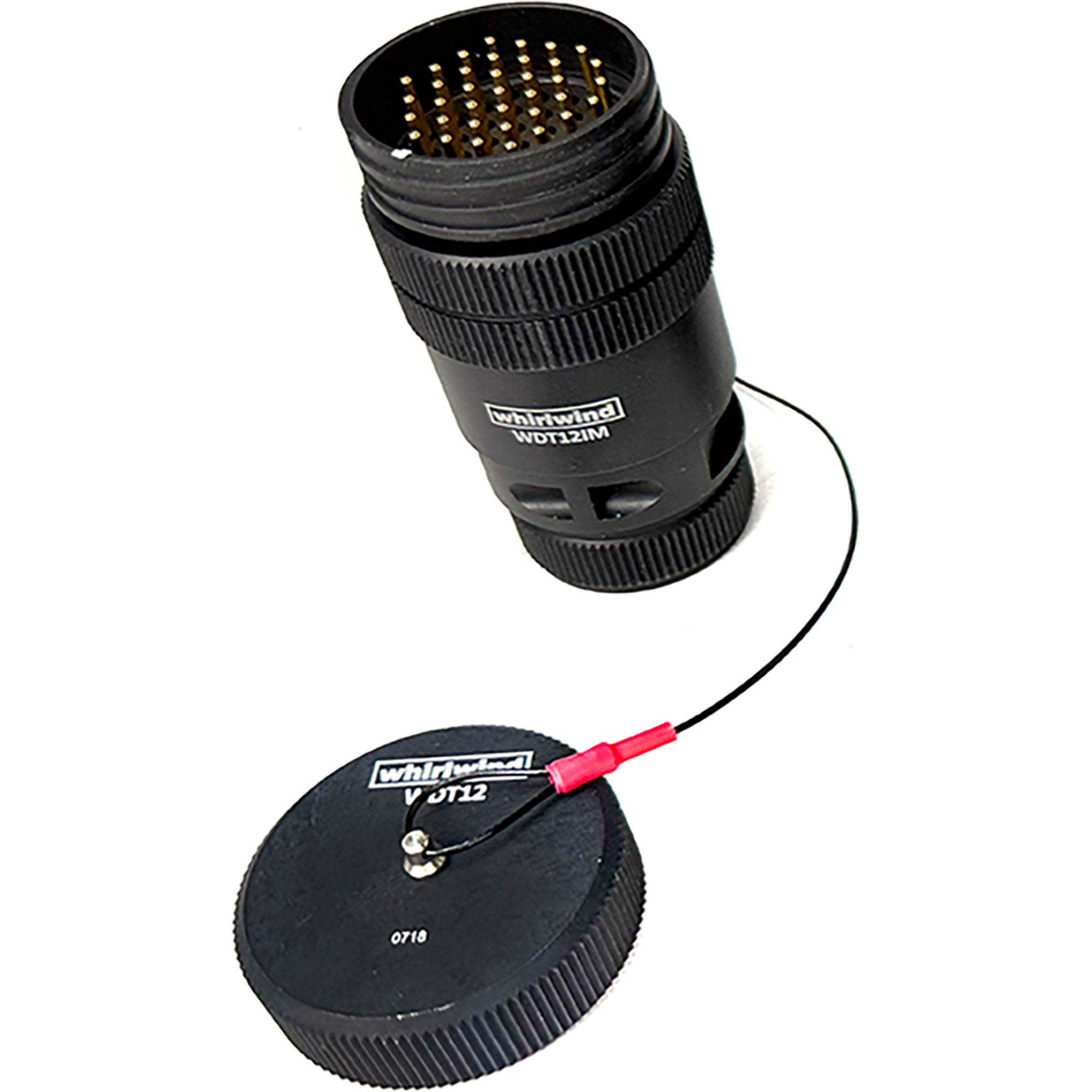 Whirlwind WDT12IM Multipin Connector (Male, Inline)