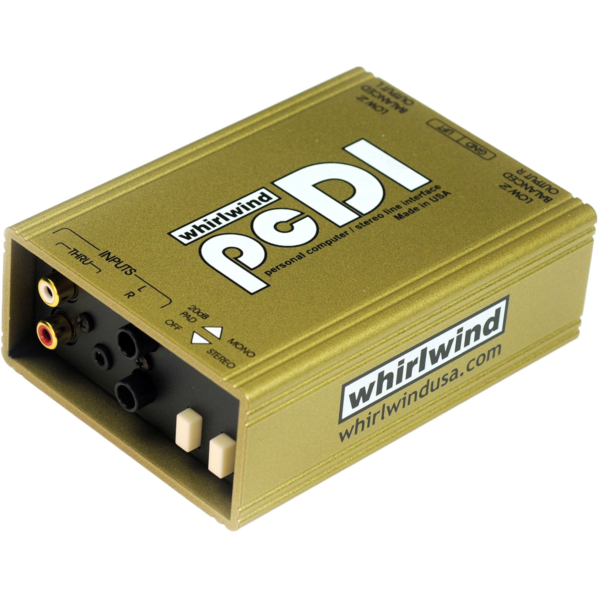 Whirlwind pcDI Stereo Direct Box