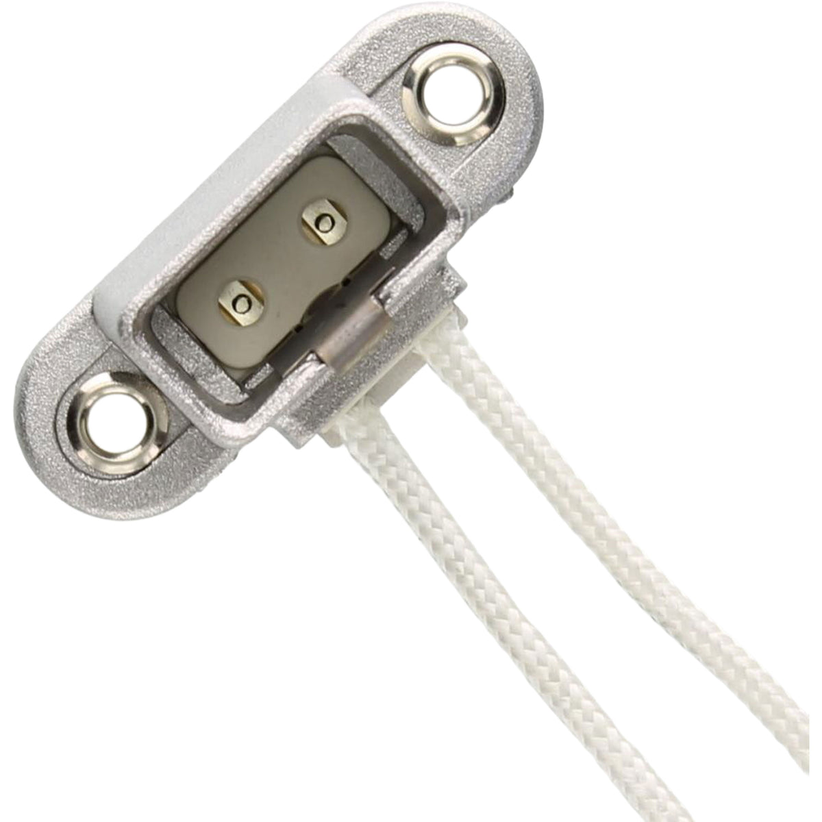 BMI Supply TP-22 Medium Two-Pin Lamp Socket for G9.5 Base (36" Leads)
