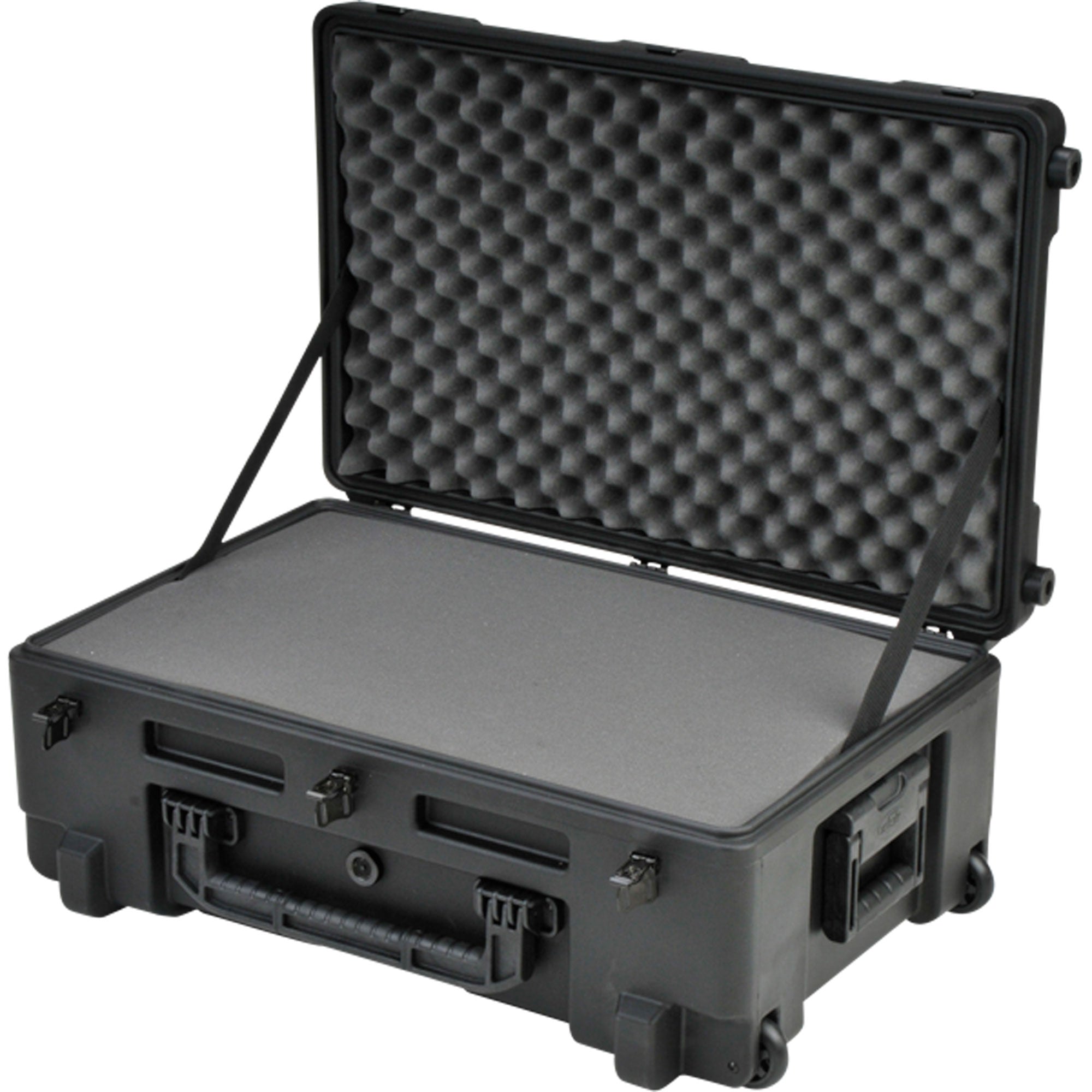 SKB 3R2817-10B-CW Roto-Molded Mil-Standard Waterproof Utility Case with Wheels (Cubed Foam)