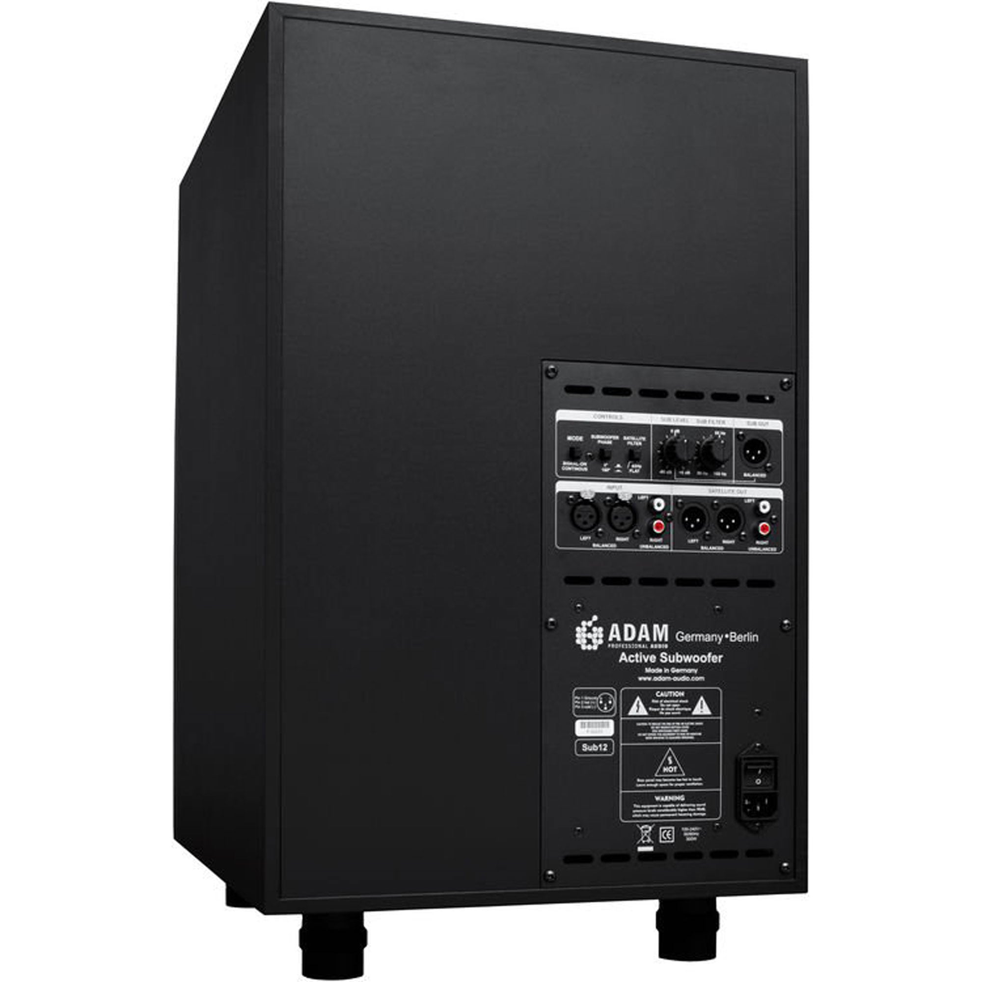 Adam Audio Sub12 12" 300 Watt Powered Studio Subwoofer