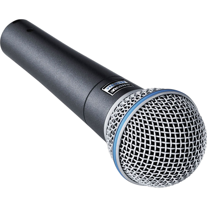 Shure Beta 58A Handheld Supercardioid Dynamic Vocal Microphone with FREE 20' XLR Cable