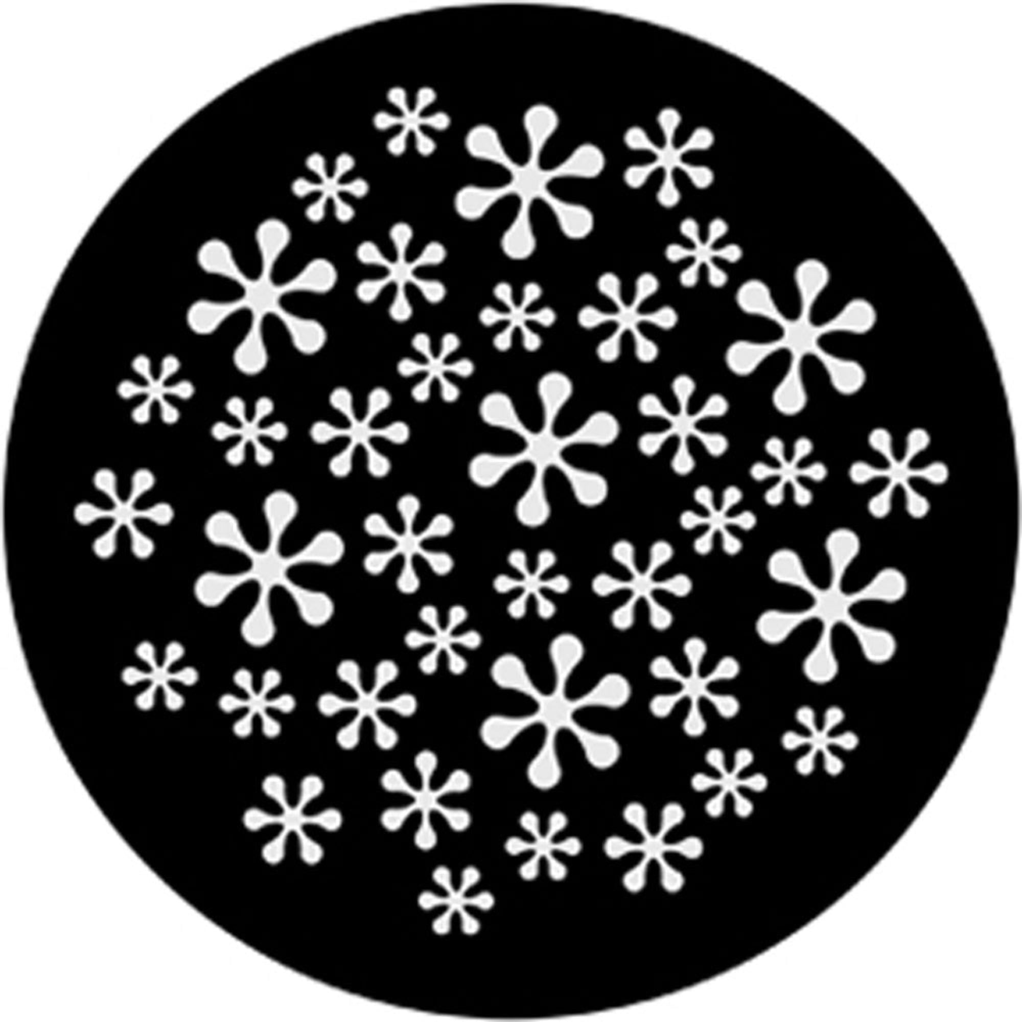 Rosco Standard Steel Gobo #71001 50's Breakup (Size B 86mm)