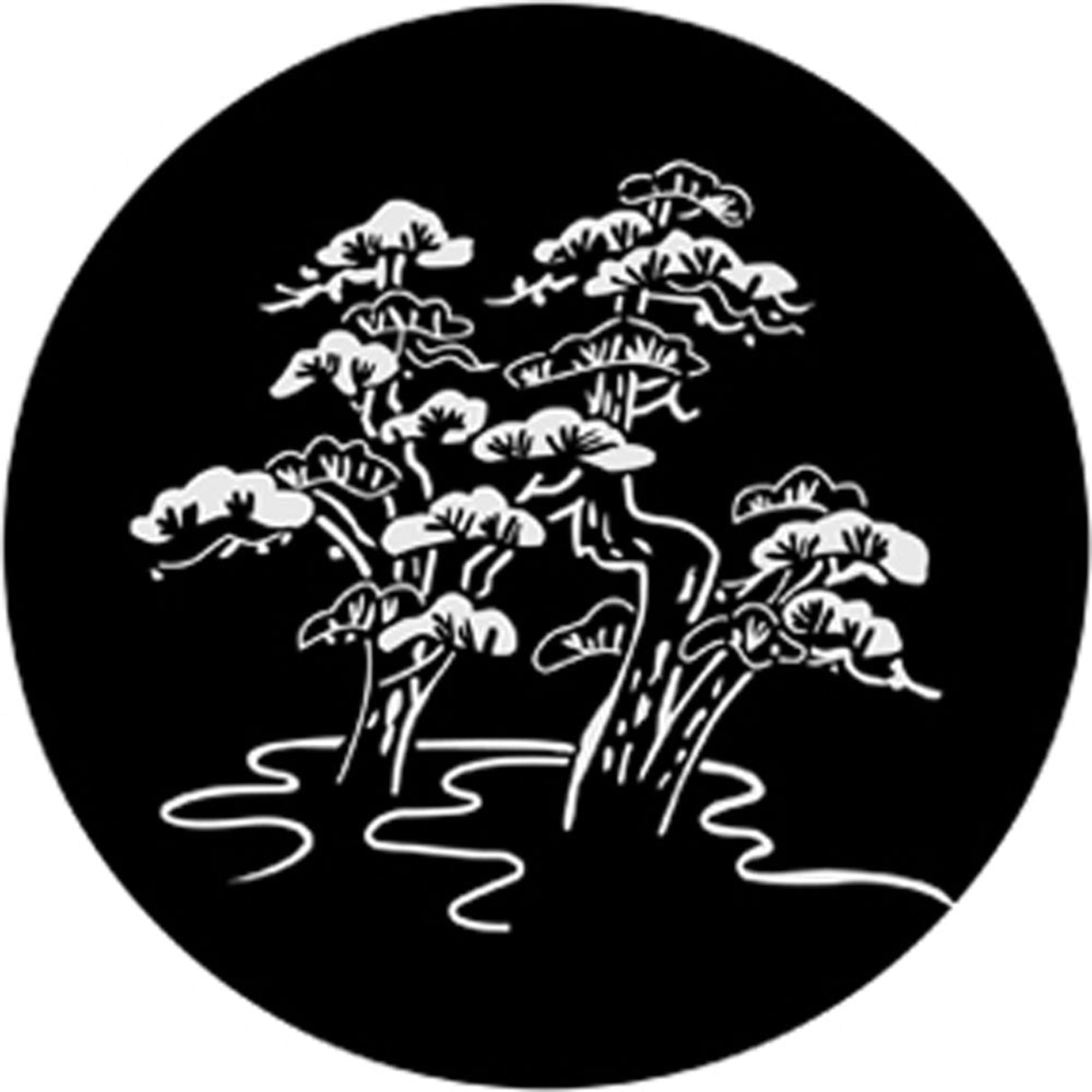 Rosco Standard Steel Gobo #71007 Bonsai (Size M 66mm)