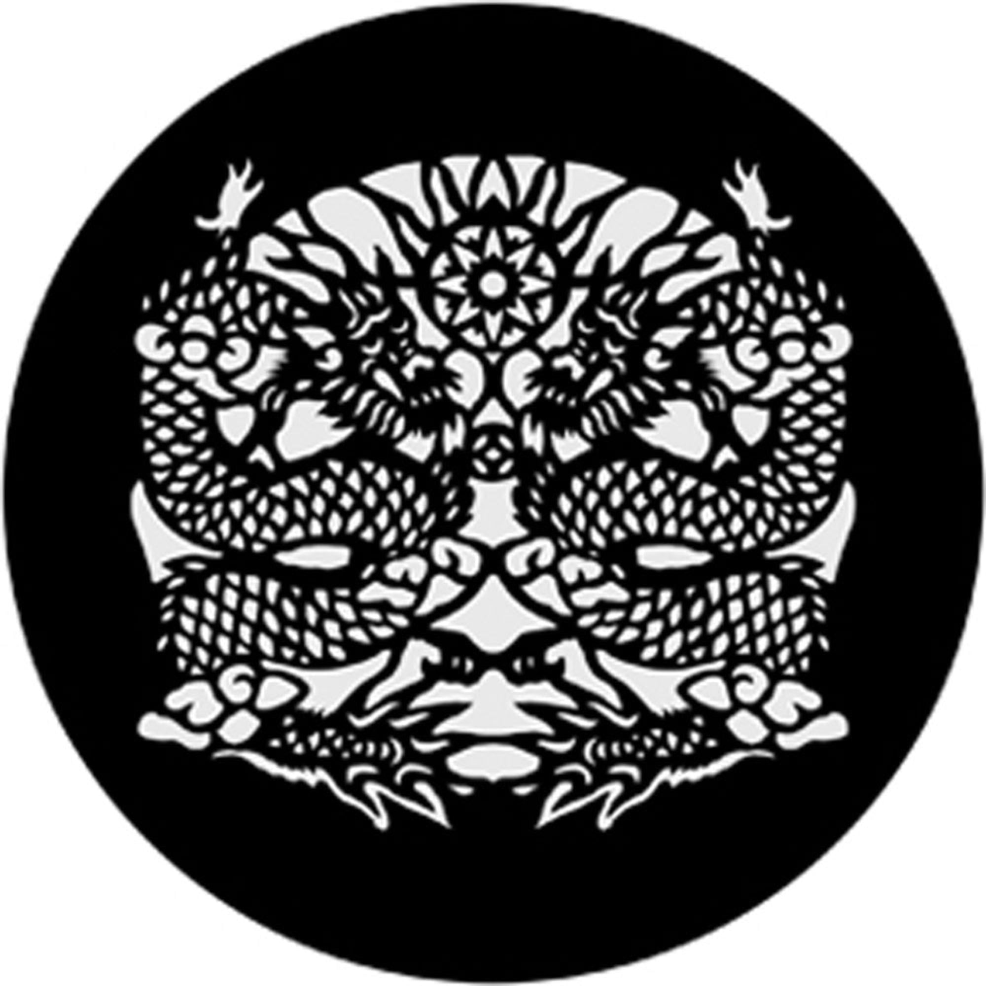 Rosco Standard Steel Gobo #71021 Double Dragon (Size B 86mm)