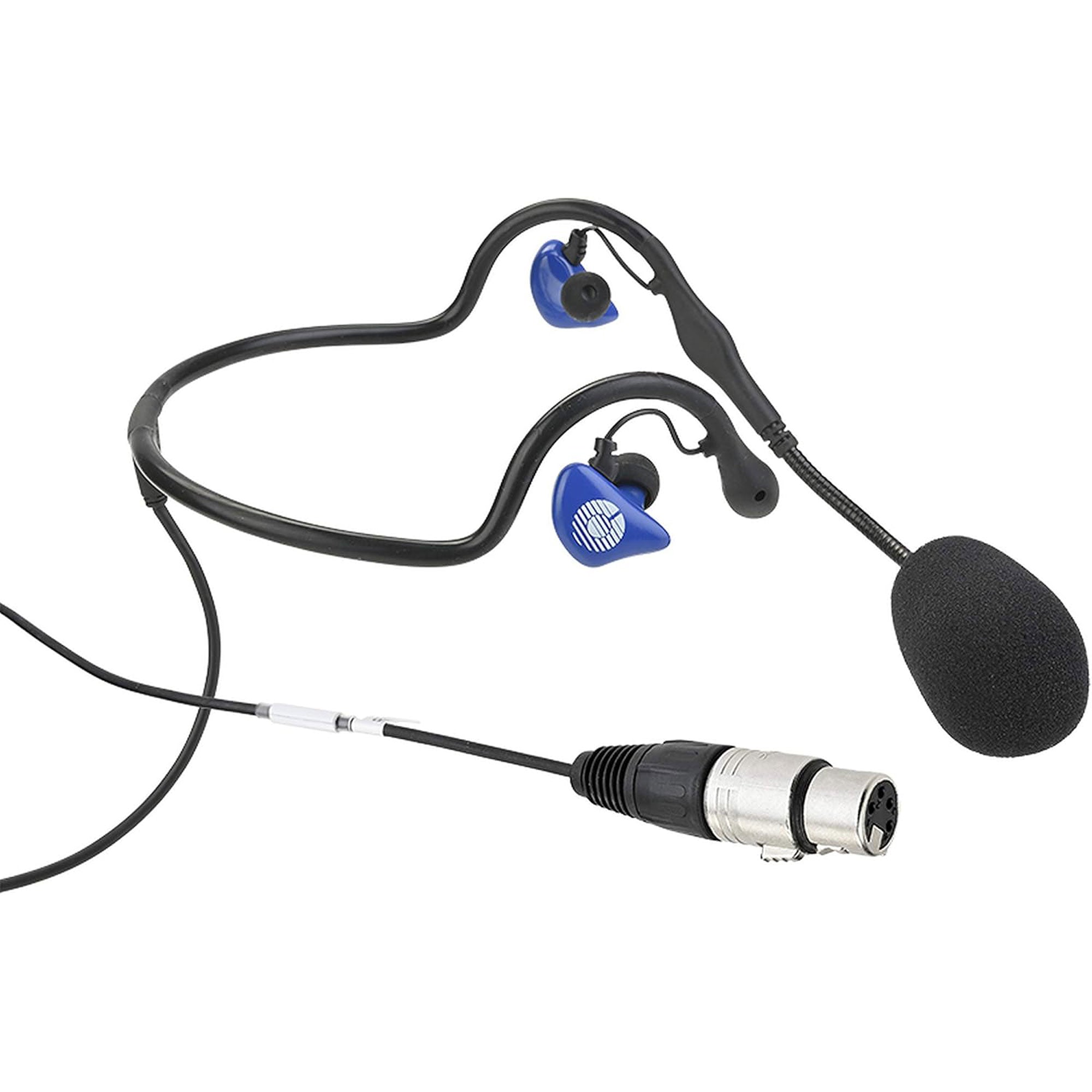Clear-Com CC-70-X4 Dual Ear Lightweight Intercom Headset (4-Pin Female XLR)