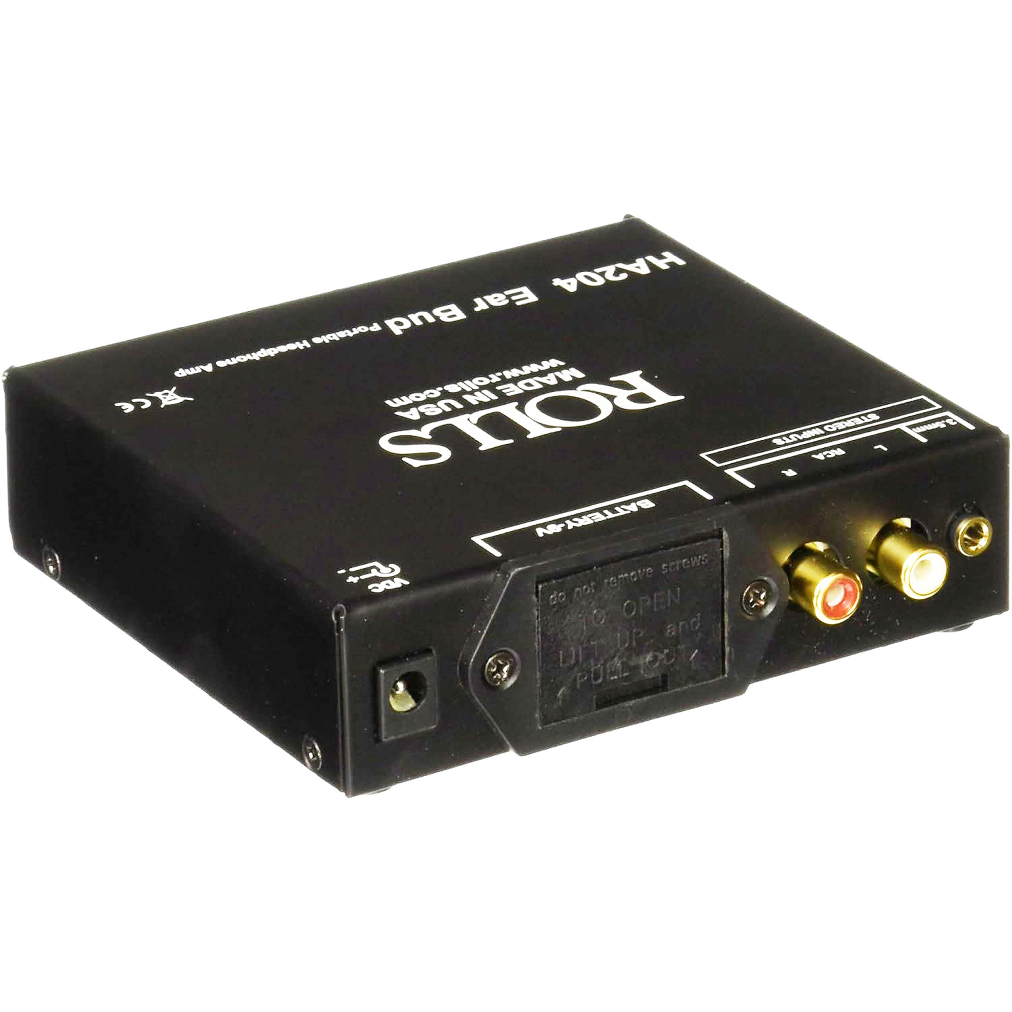 Rolls HA204p Portable Battery Operated Headphone Amp