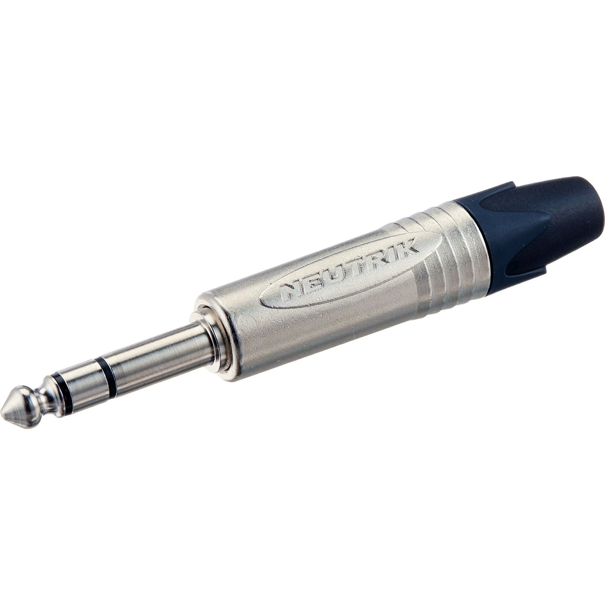 Neutrik NP3X Professional 1/4" TRS Stereo Phone Plug (Nickel/Silver)