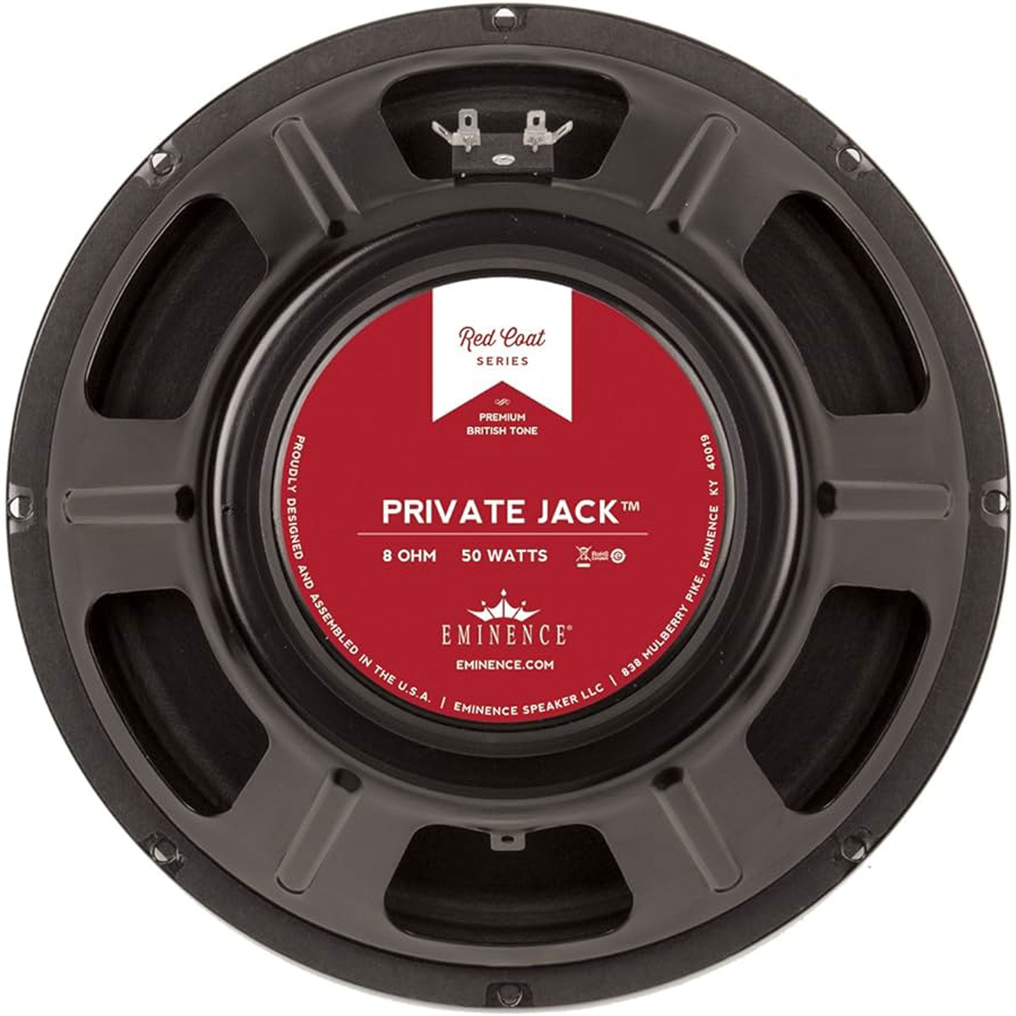 Eminence Private Jack 12" Guitar Speaker, 8 Ohm