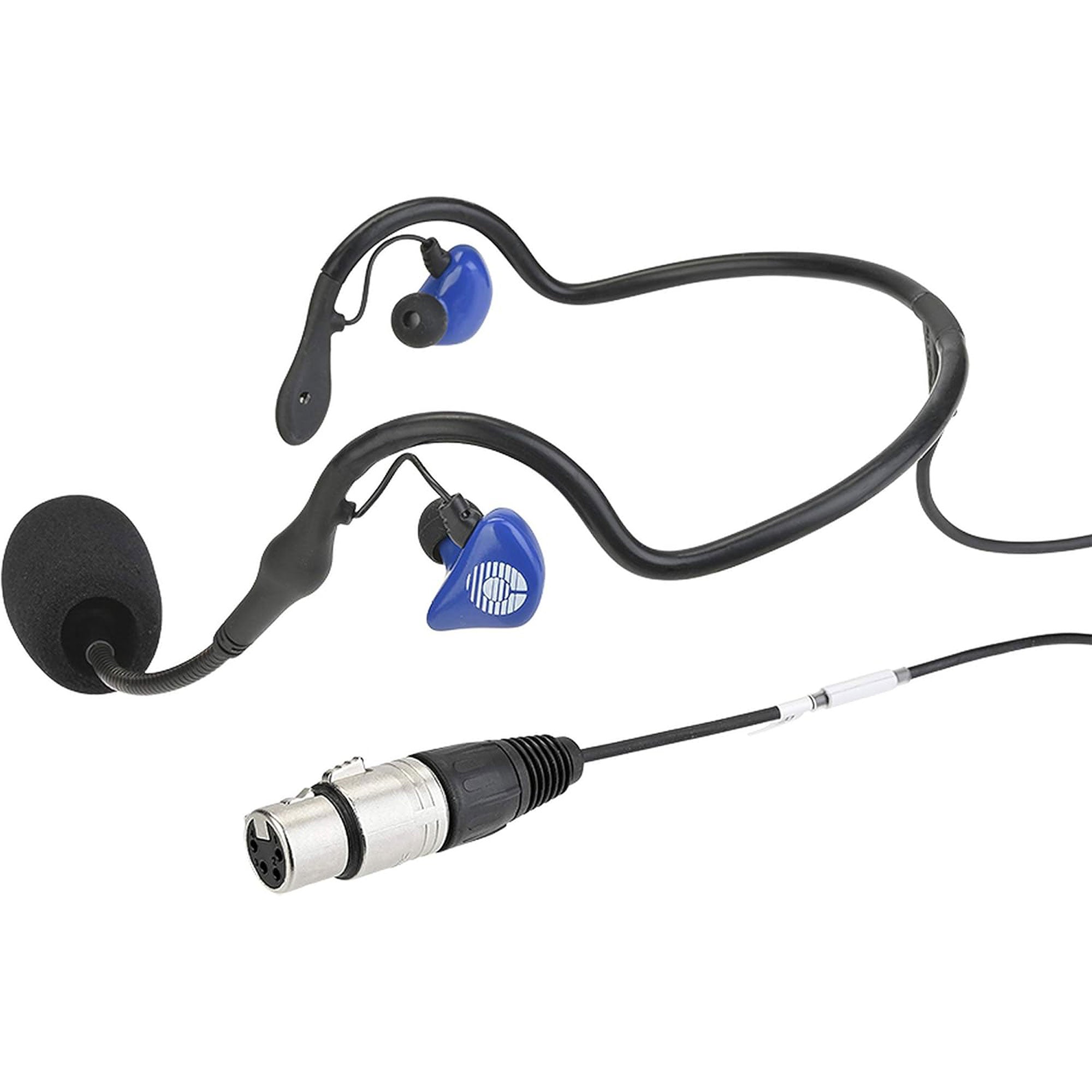 Clear-Com CC-70-X4 Dual Ear Lightweight Intercom Headset (4-Pin Female XLR)
