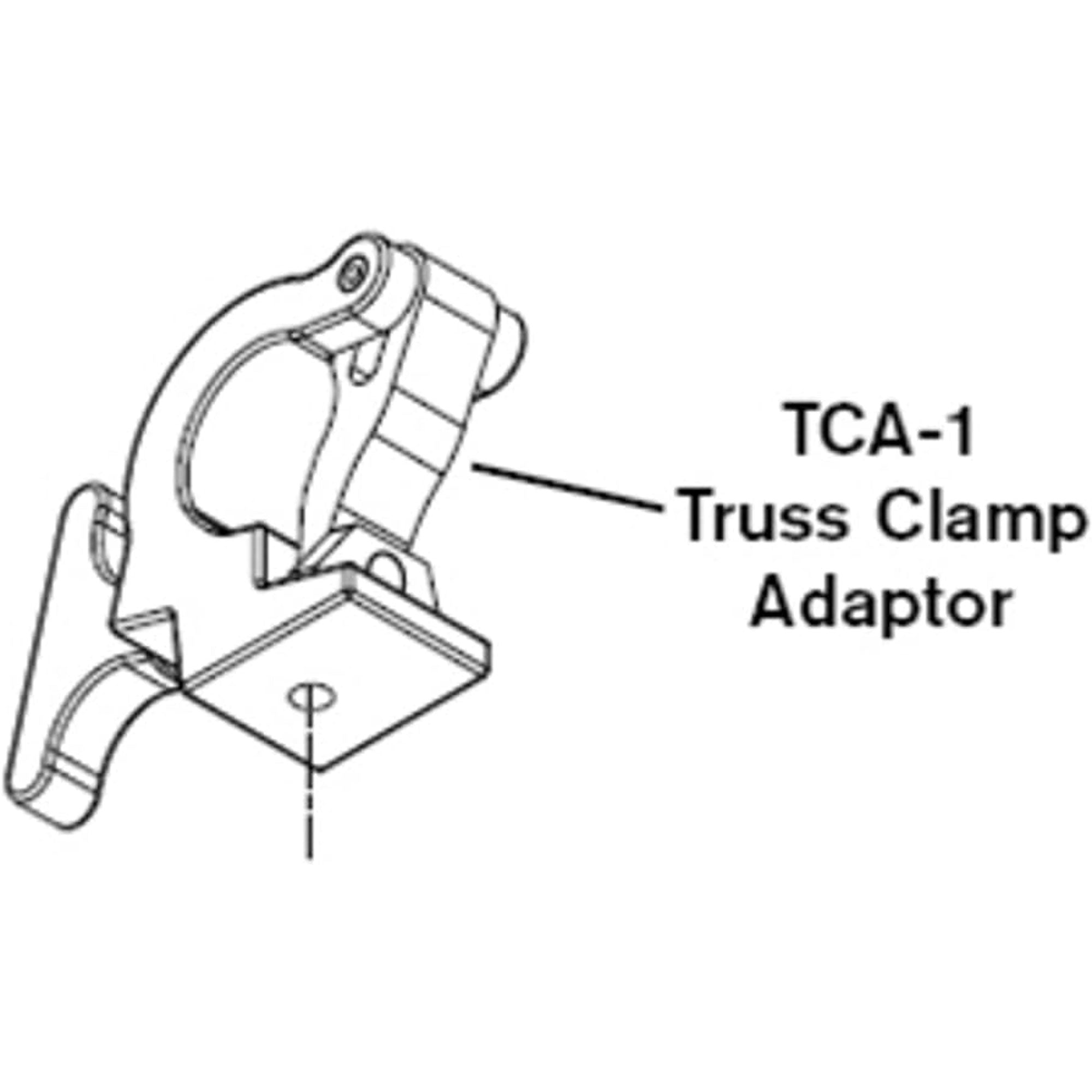 Electro-Voice TCA-1 Truss Clamp Adapter and Hardware for VSA-1 (Black)