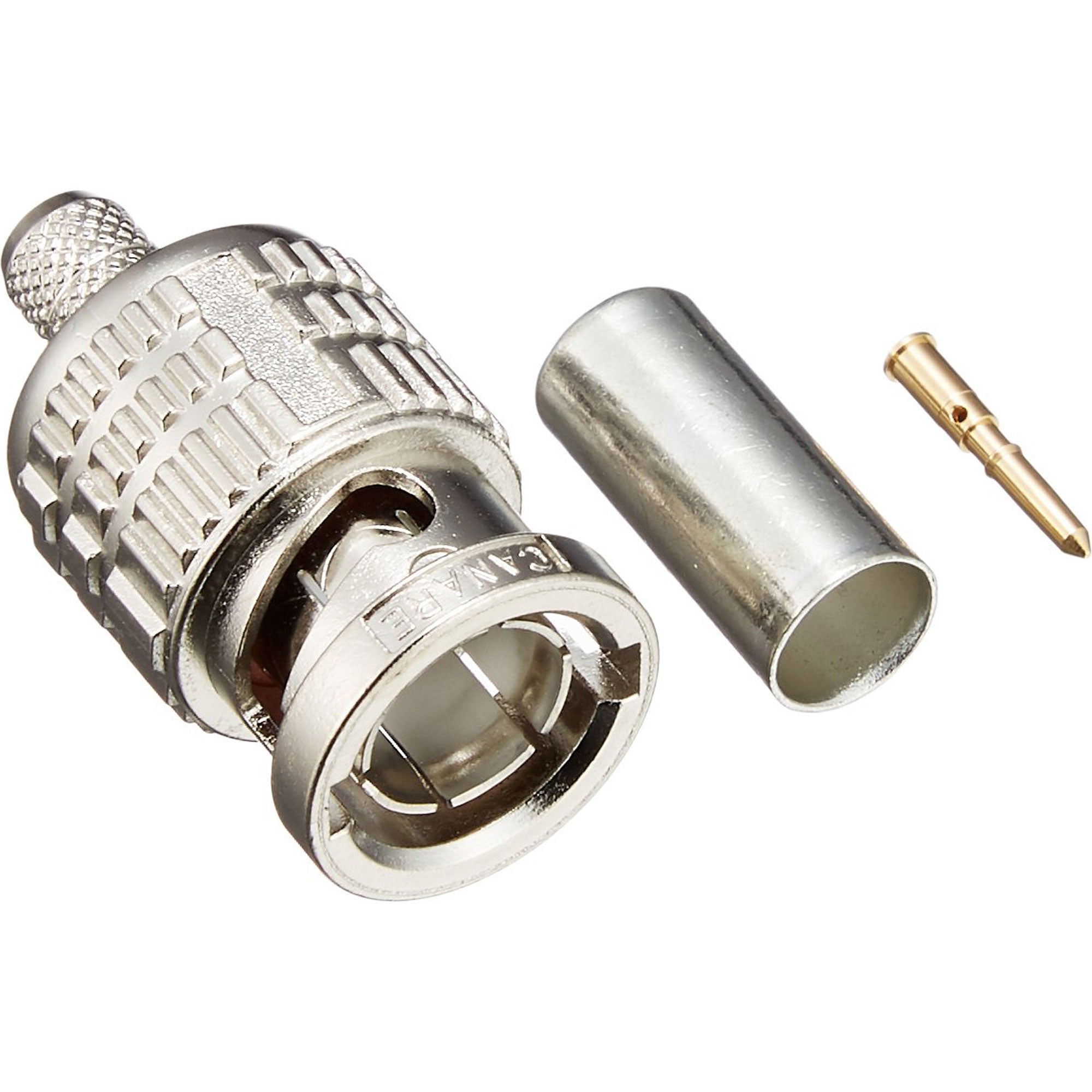 Canare BCP-B4F 75 Ohm BNC Crimp Plug for L-4CFB, L-4CHD, 1505A