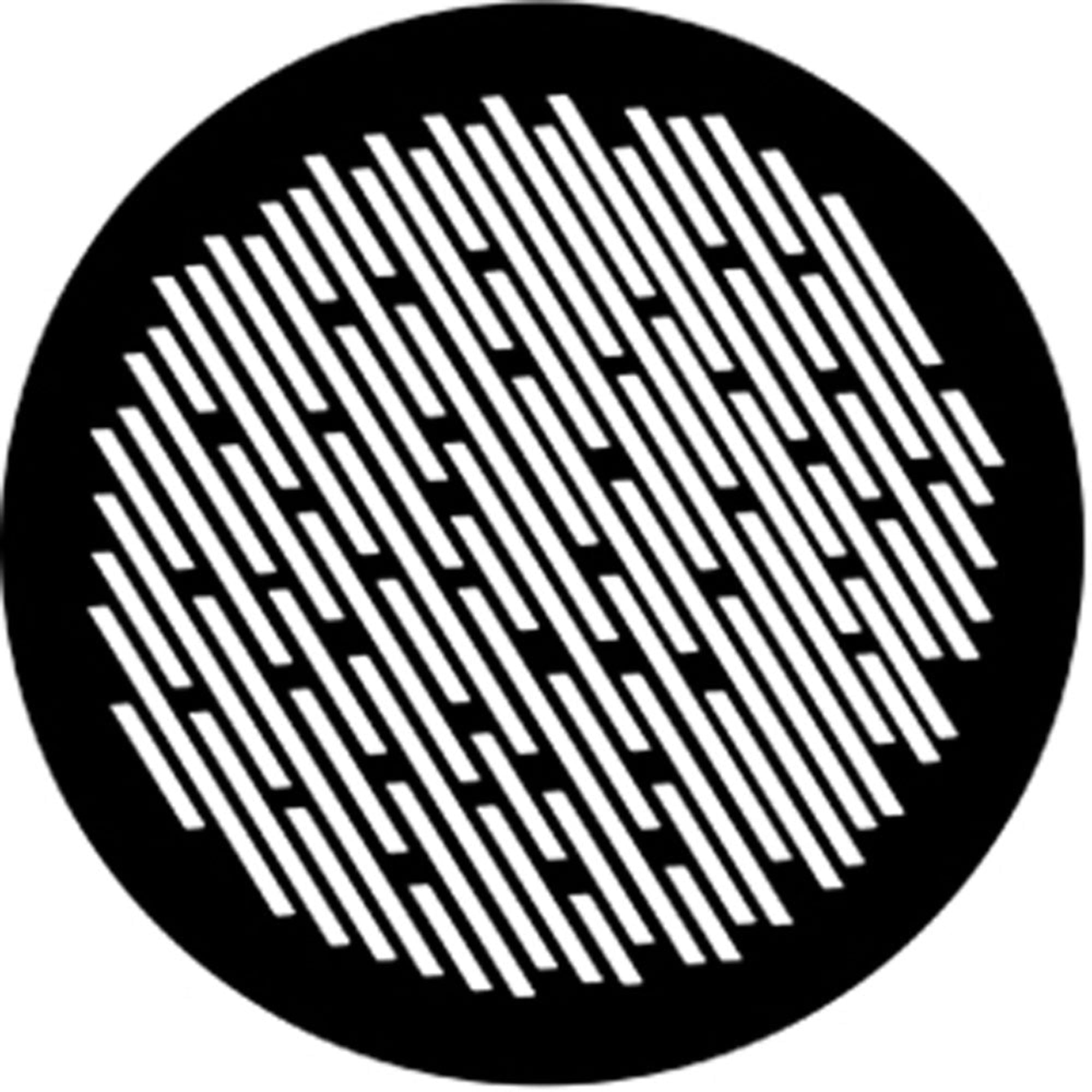 Rosco Standard Steel Gobo #77022 Rain B (Size B 86mm)