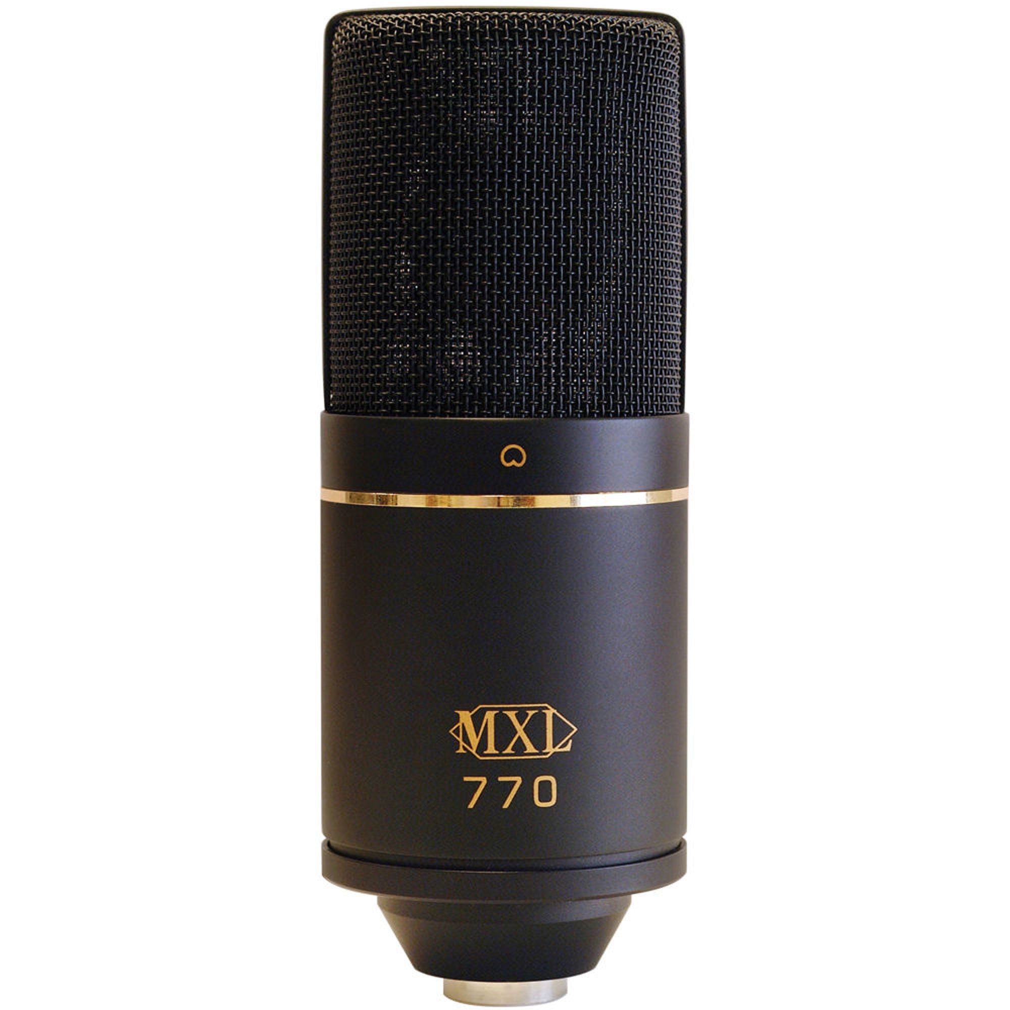 MXL 770 Multipurpose Cardioid Condenser Microphone (Black)