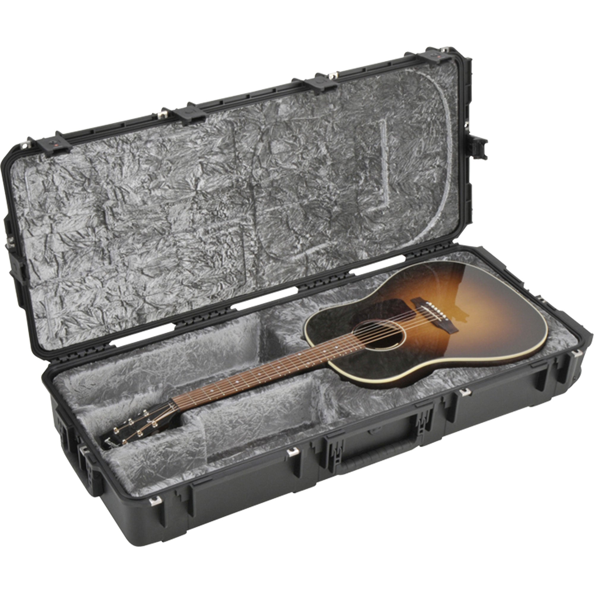 SKB 3i-4217-18 iSeries Waterproof Acoustic Guitar Case with Wheels (Black)