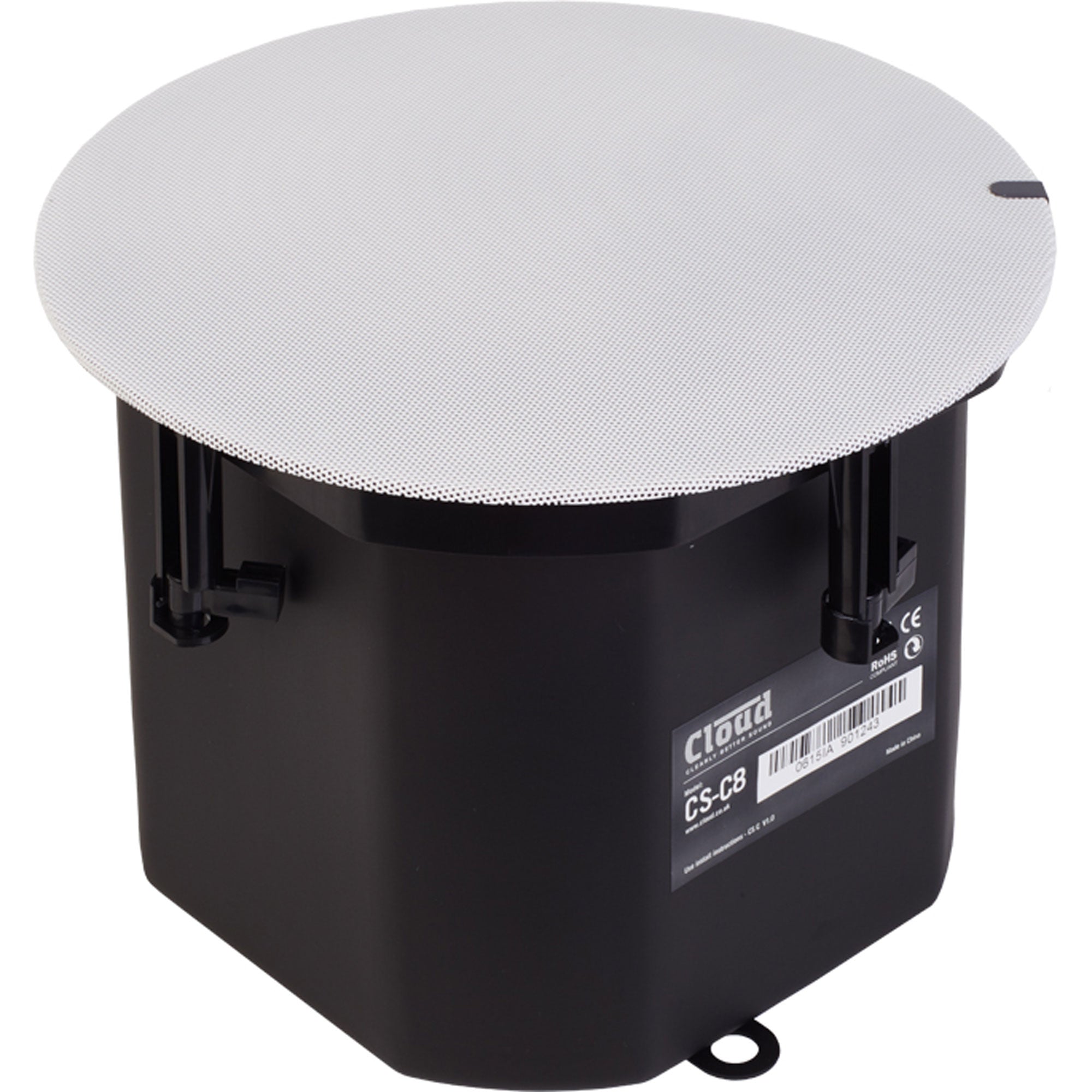 Cloud CS-C8W 8" 2-Way In-Ceiling Speaker with Magnetic Grill (White)