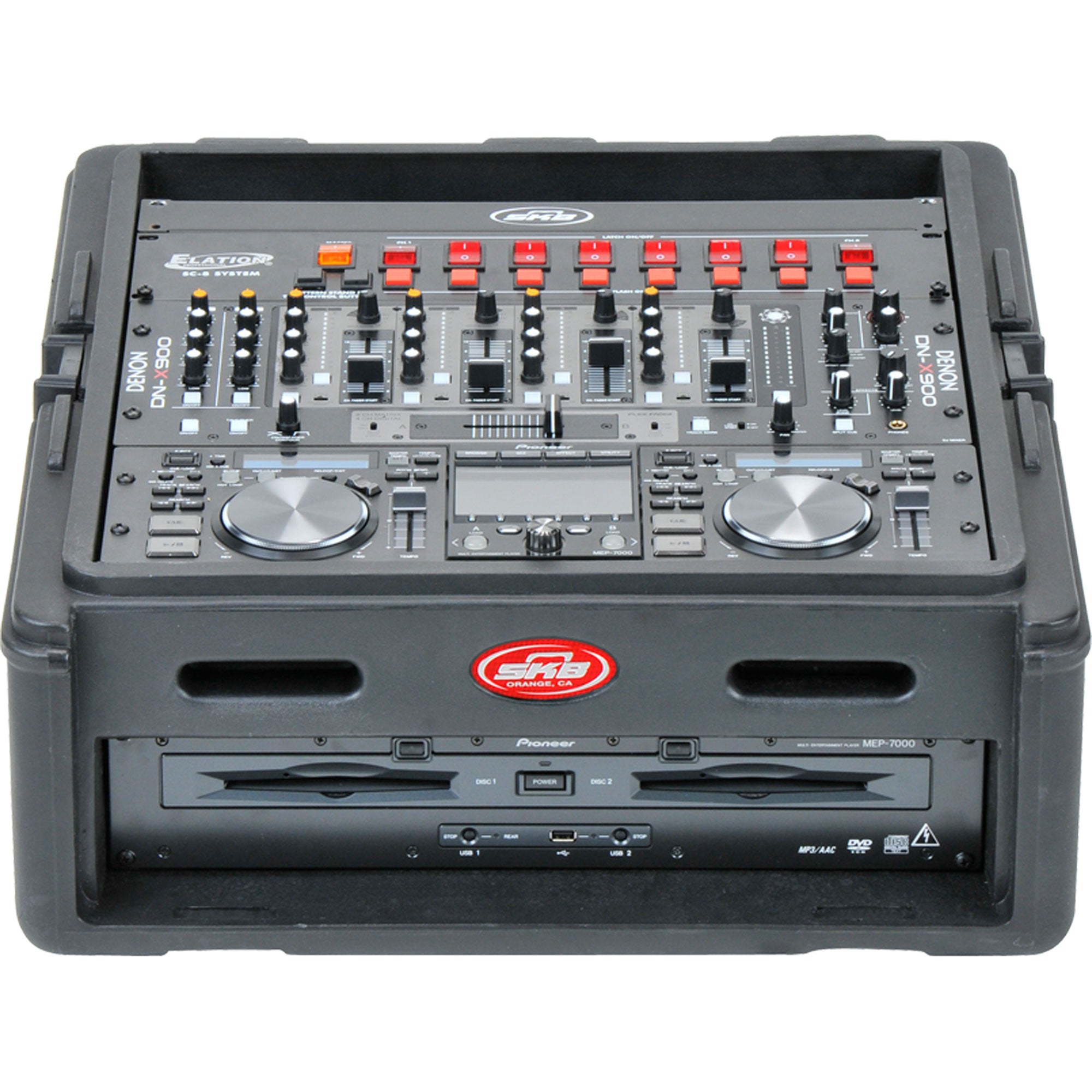 SKB 1SKB-R102 10x2 Roto-Molded Rack Case (10U x 2U)