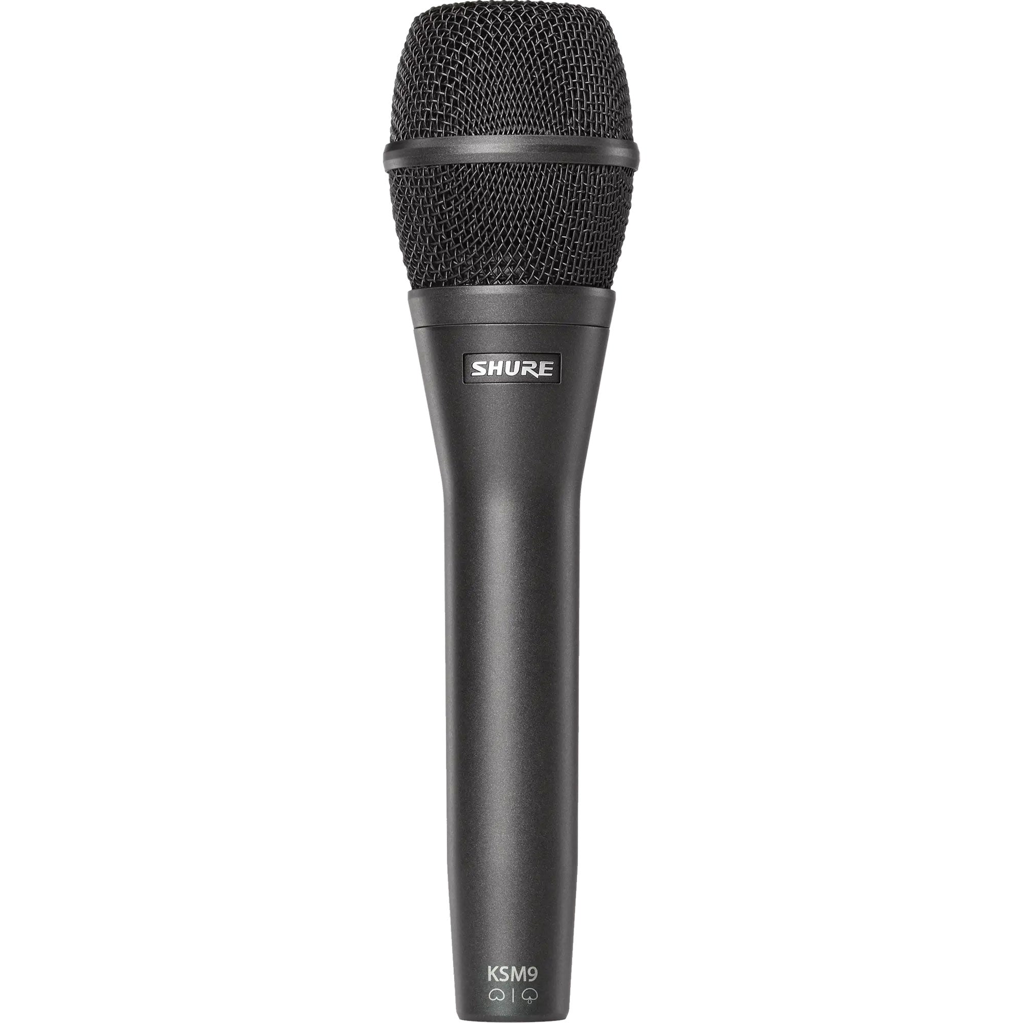 Shure KSM9 Multi-Pattern Handheld Vocal Microphone (Charcoal Grey)