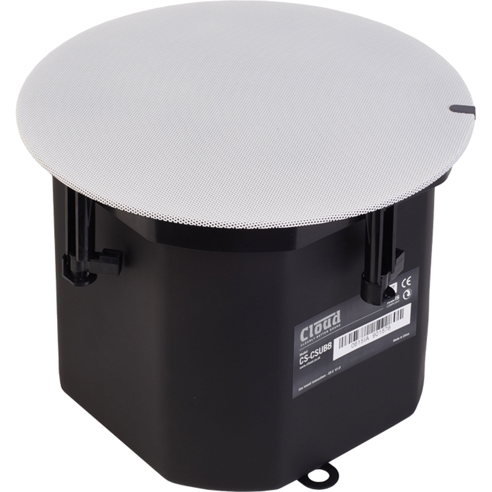 Cloud CS-CSUB8W 8" In-Ceiling Subwoofer with Magnetic Grill (White)