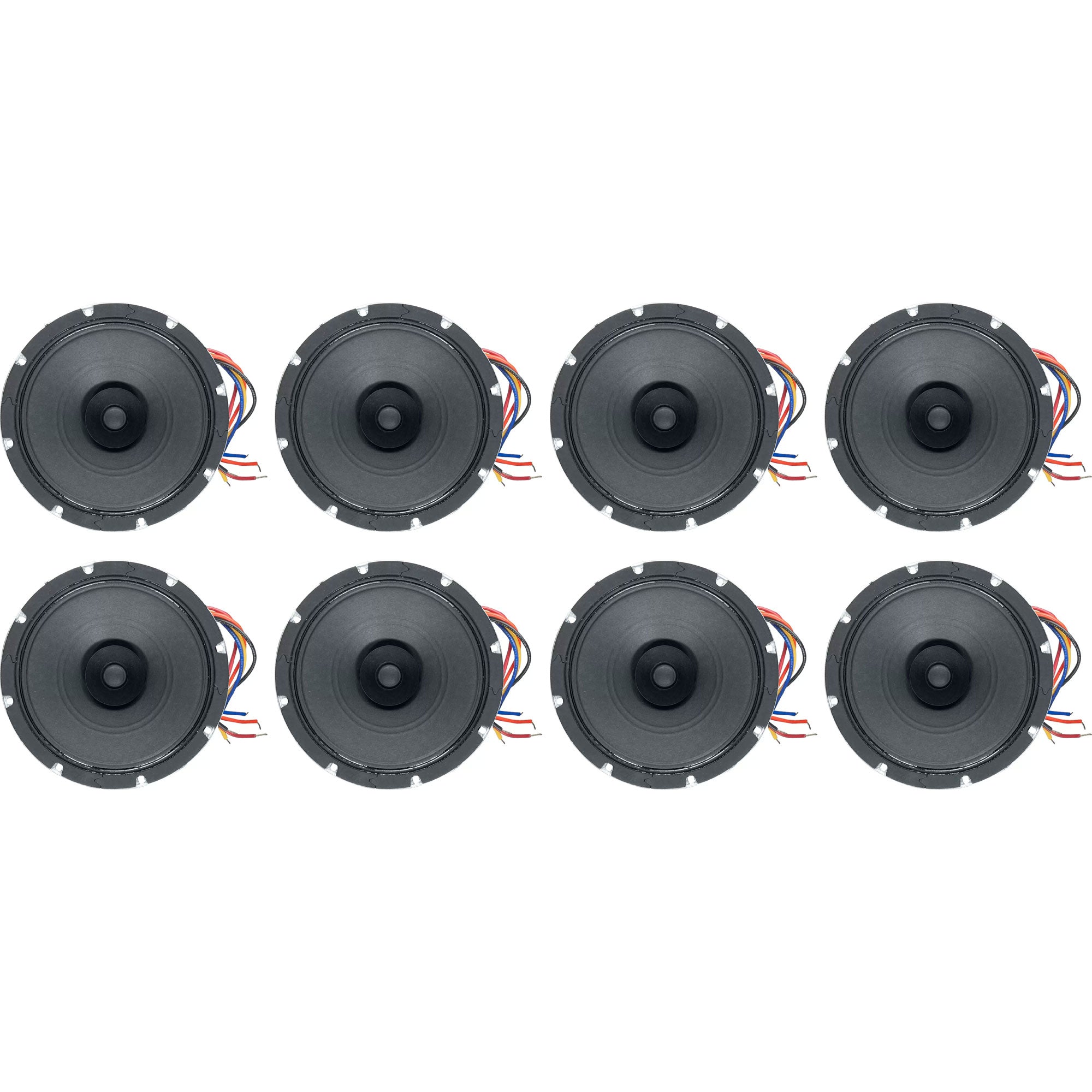 Lowell 810-T870 8" 15W Dual Cone Driver with 70V Transformer (8 Pack)