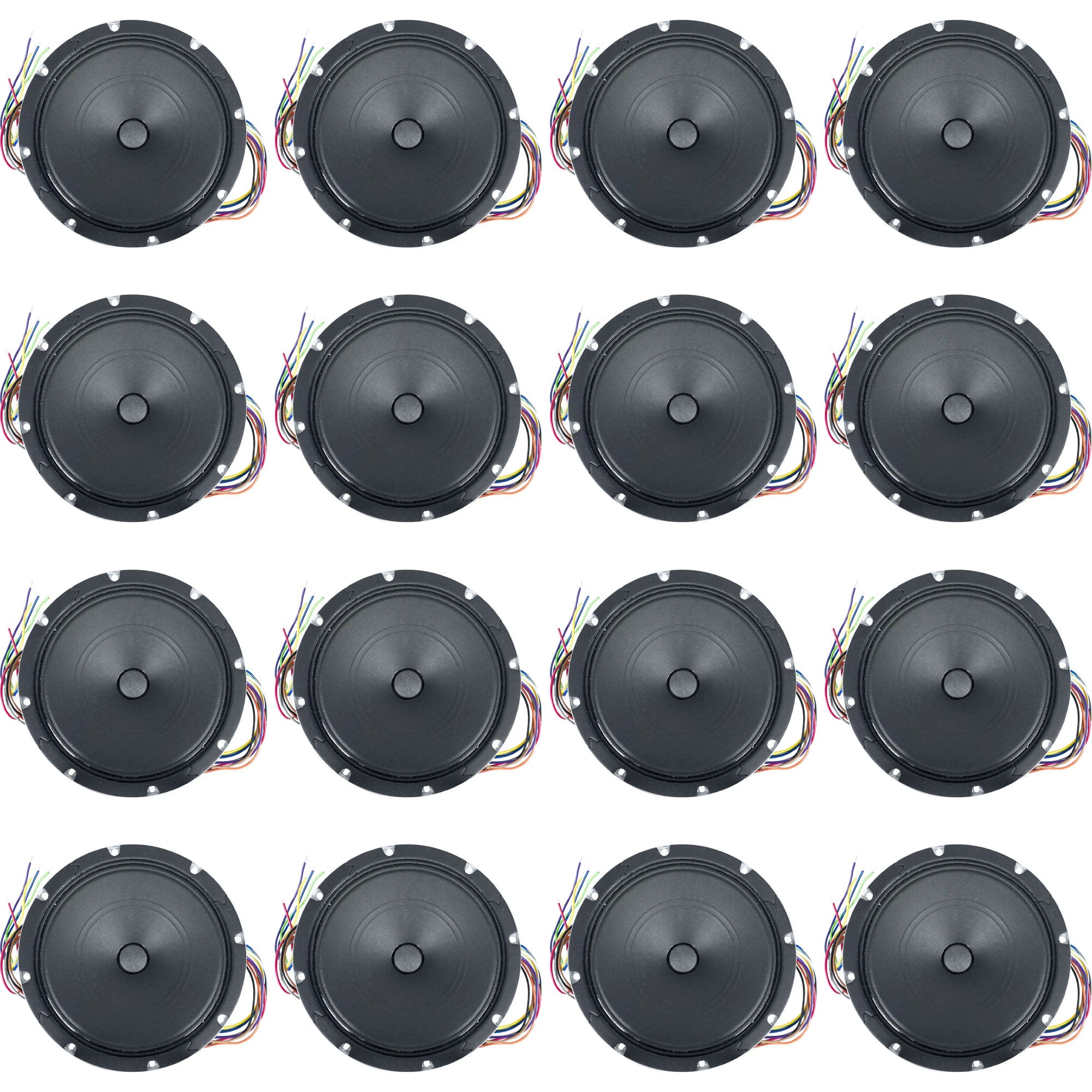 Lowell 8C10DVCA-2T72 8" Cone Driver with 2 Voice Coils, 2 Transformers (16 Pack)
