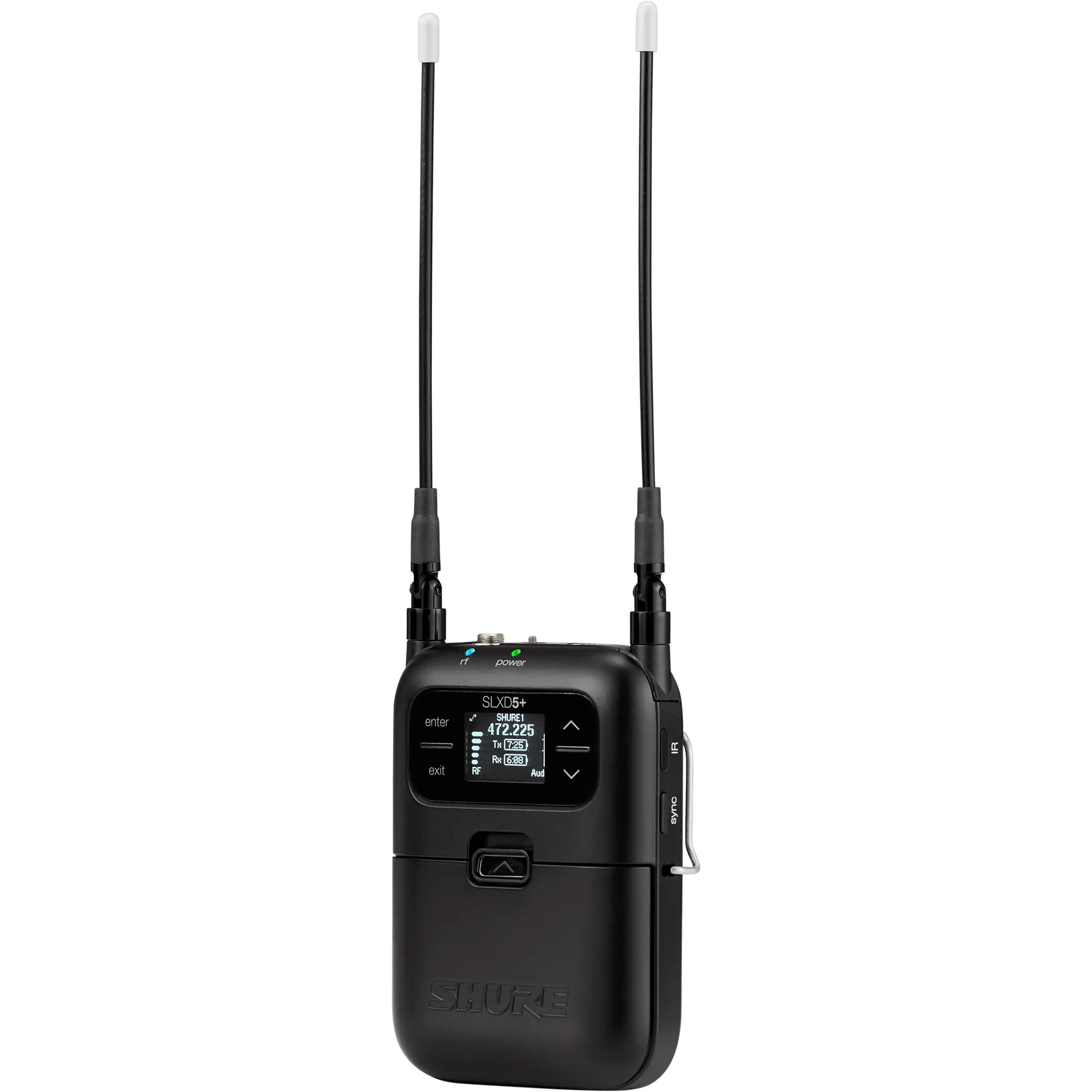 Shure SLXD5+ Digital Camera-Mount Wireless Receiver (G57: 470-608 MHz)