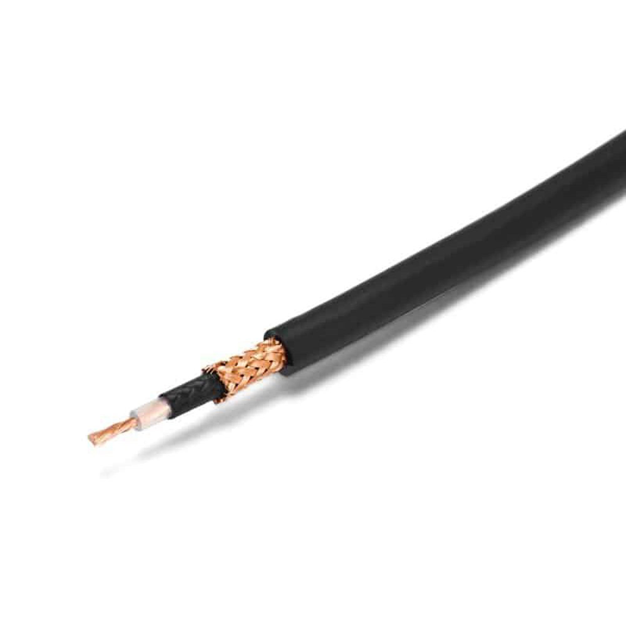 Canare GS-4 OFC Guitar, Keyboard and Instrument Cable (Black, By the Foot)