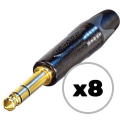 Custom Cable 8x NP3X-B Black/Gold 1/4