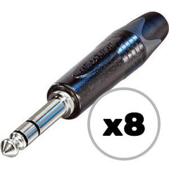 Custom Cable 8x NP3X-BAG Black/Silver 1/4