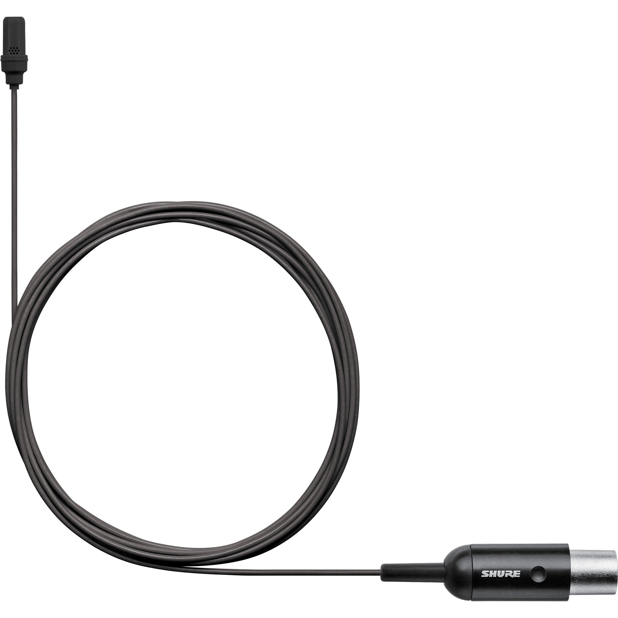 Shure UL4 UniPlex Cardioid Subminiature Lavalier Microphone (Black, TA4F)