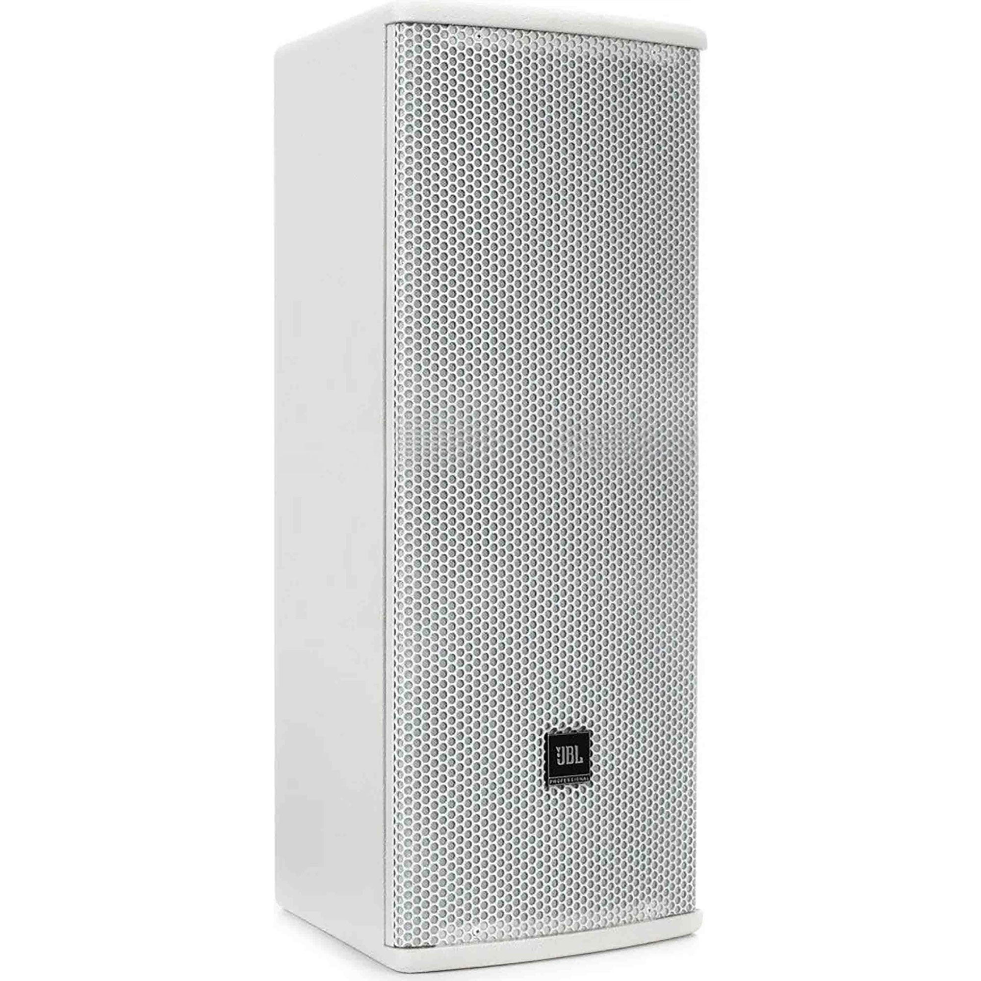 JBL AC28/26-WH Ultra Compact Dual 8" 2-Way Loudspeaker System; 120 x 60 Coverage (White)