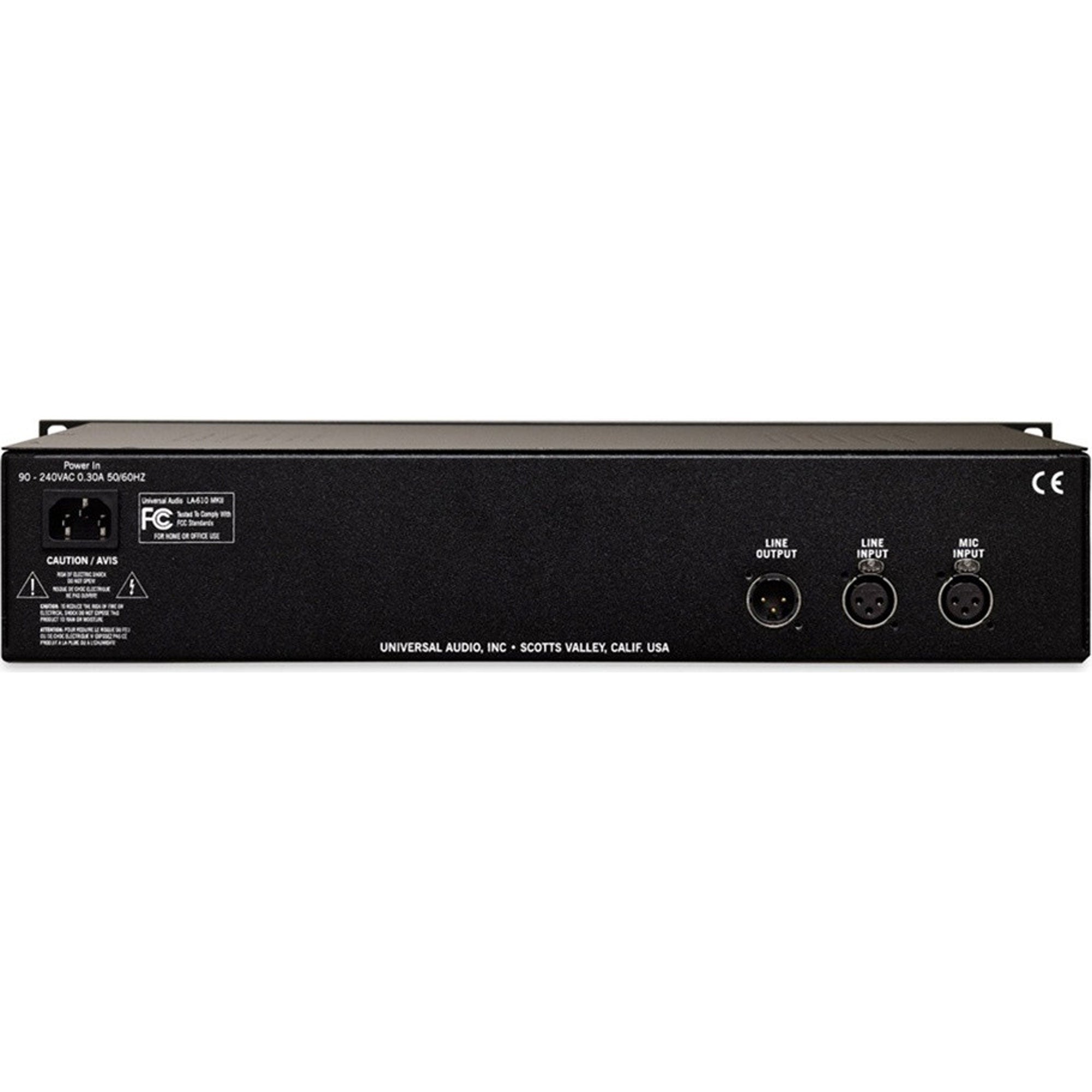 Universal Audio LA-610 MkII Classic Tube Recording Channel